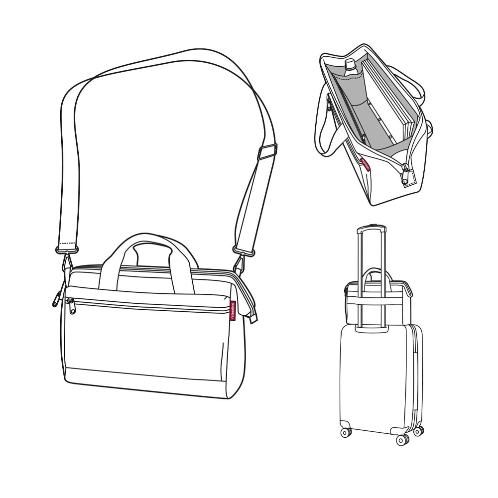 reisenthel - allrounder S pocket - black reisenthel - allrounder S pocket - black