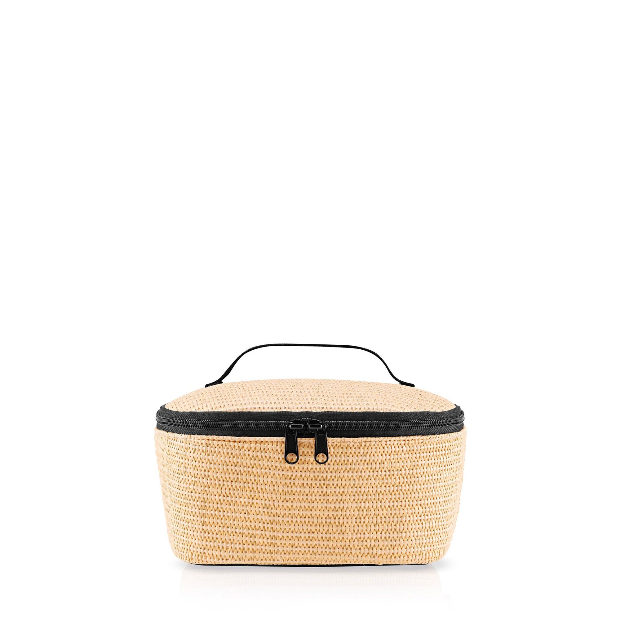 reisenthel - coolerbag S pocket - raffia black reisenthel - coolerbag S pocket - raffia black