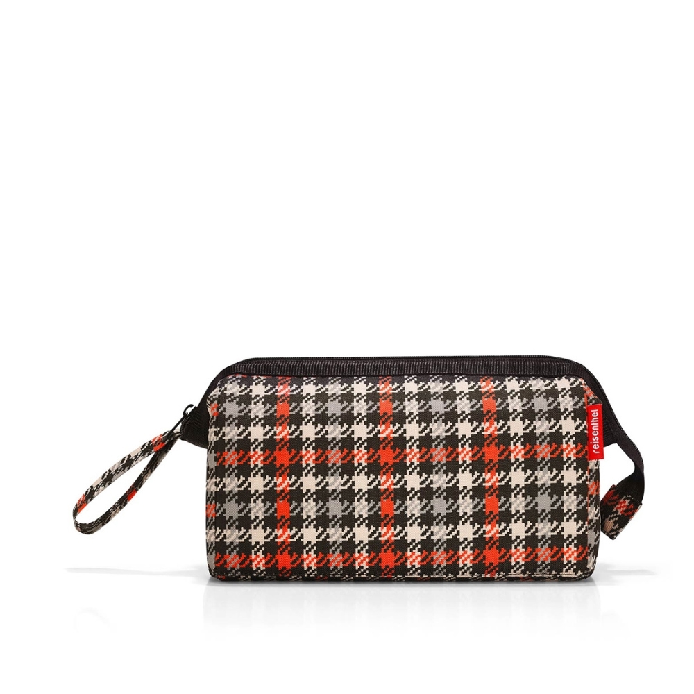 reisenthel - travelcosmetic - glencheck red