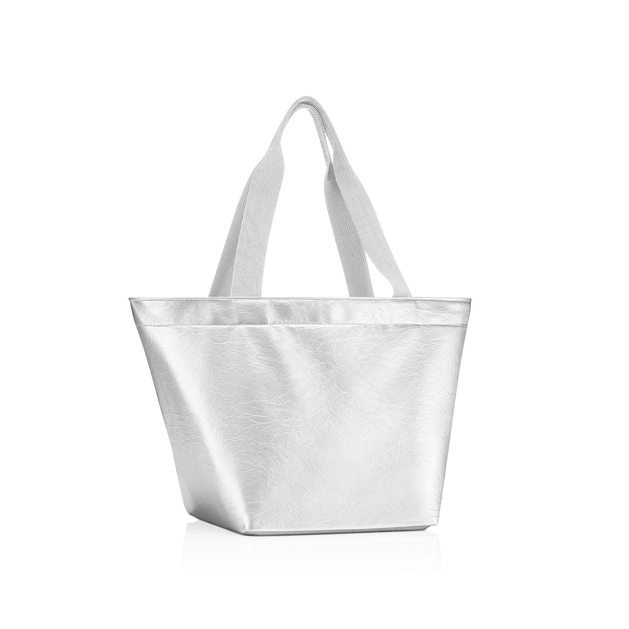 reisenthel - shopper M - silver crackle