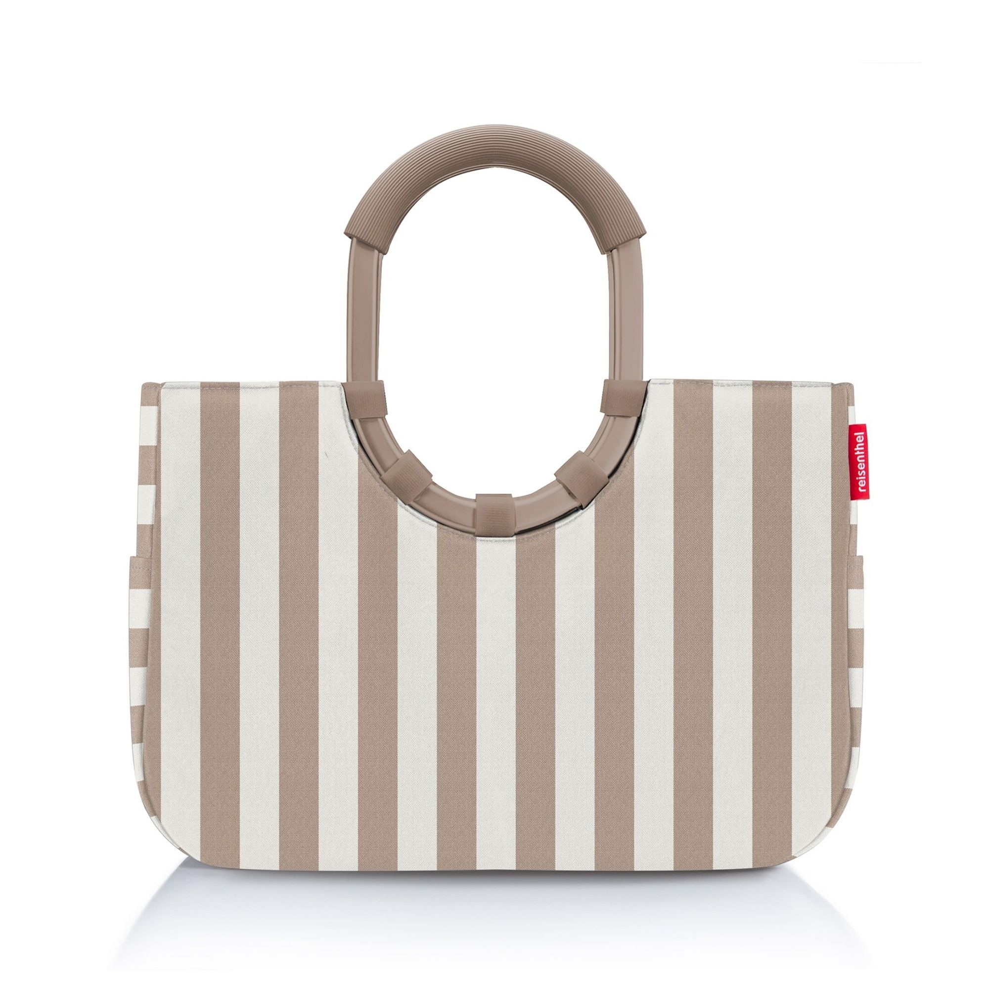 reisenthel - loopshopper M - summerstripes coffee