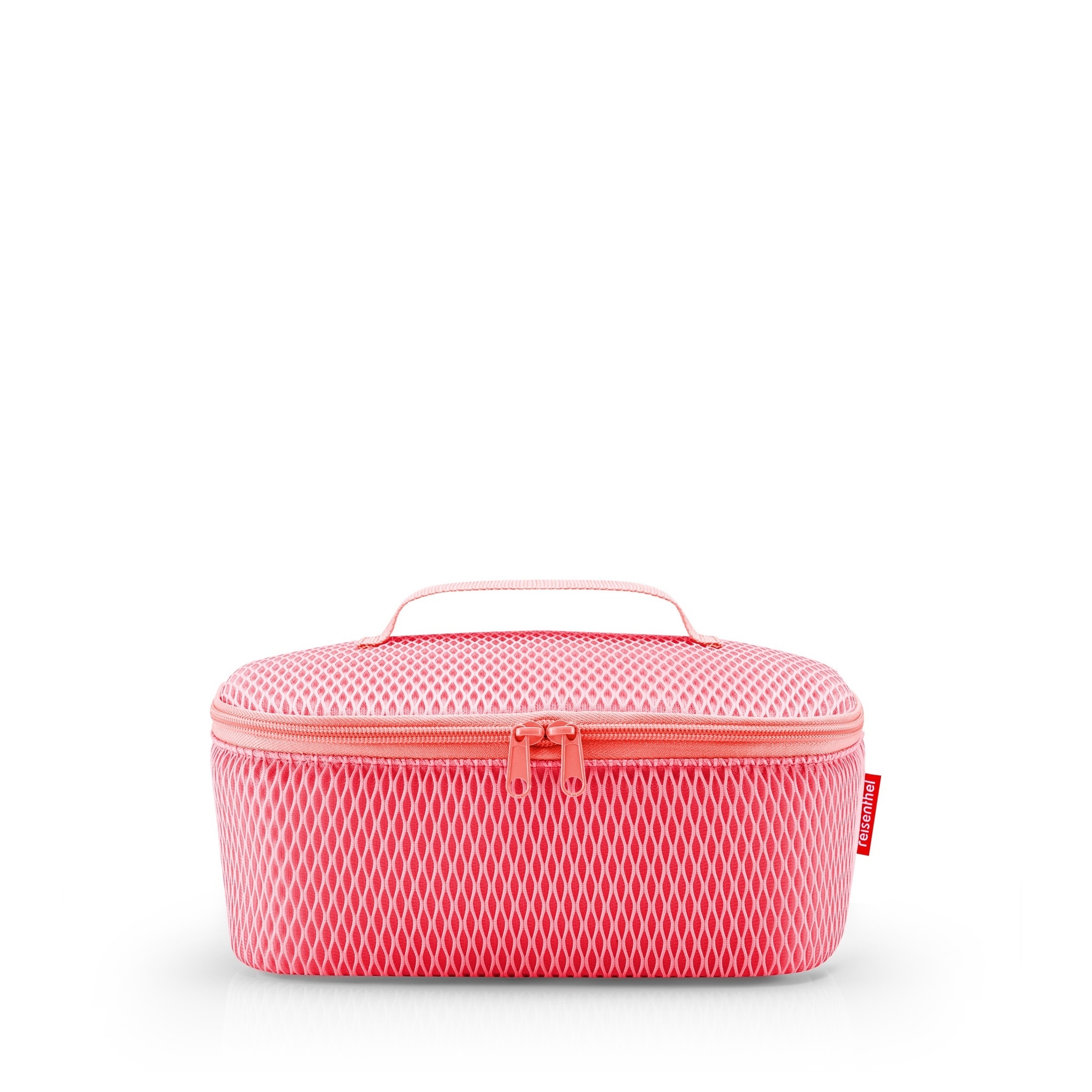 reisenthel - coolerbag M pocket - mesh coral