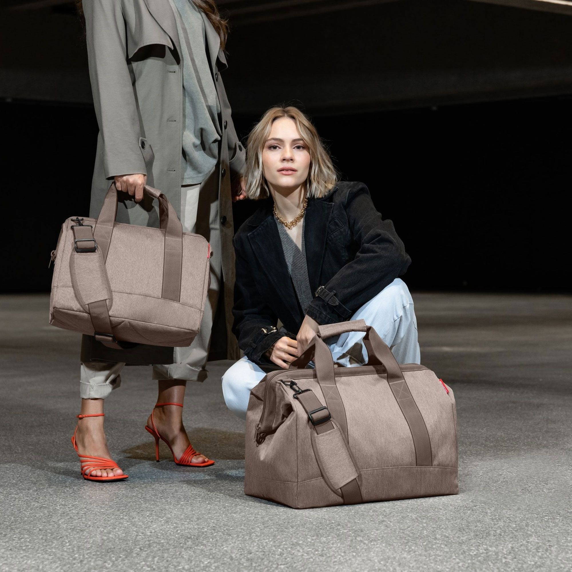 reisenthel - allrounder L - herringbone mokka