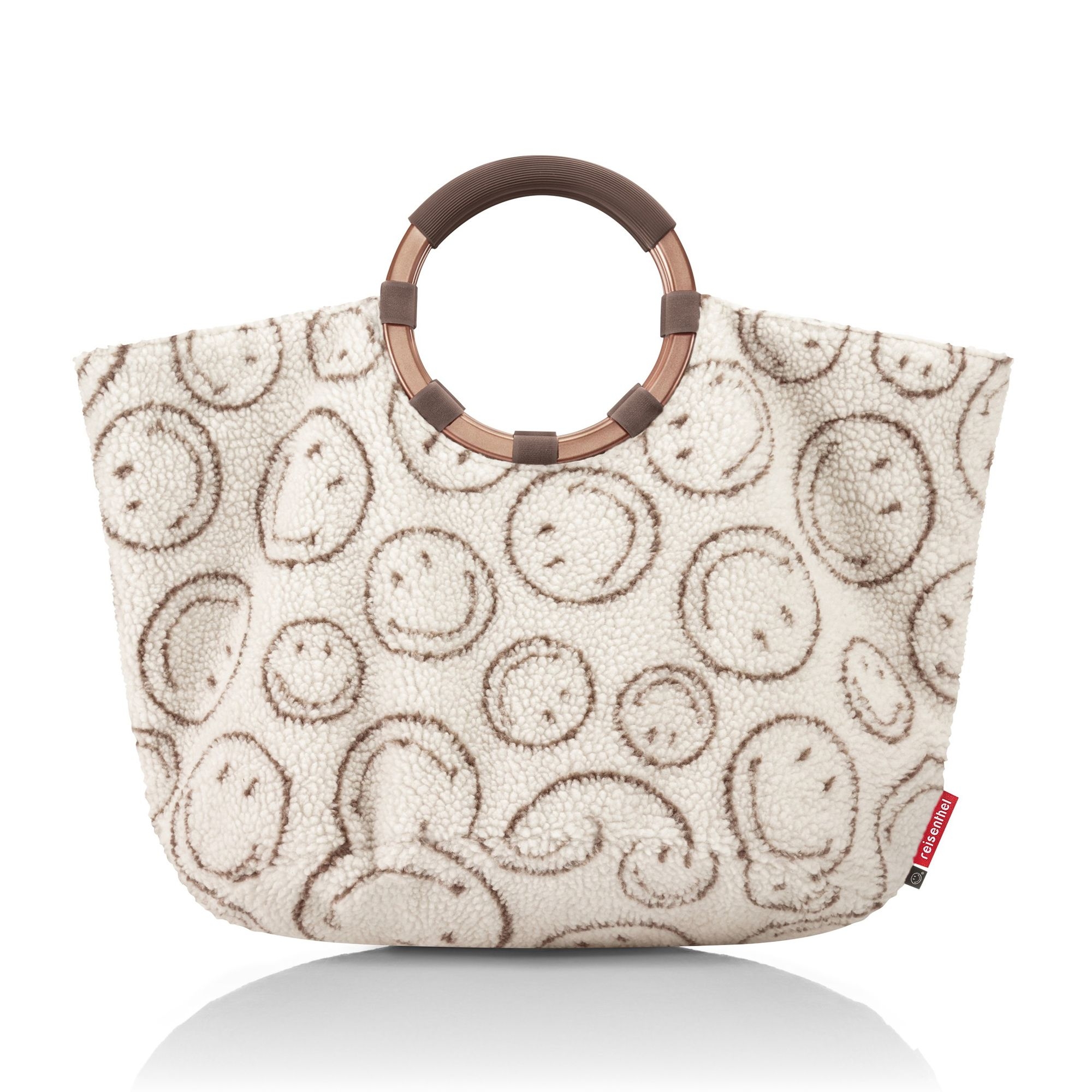 reisenthel - loopbag hobo - smiley ® teddy chocolate