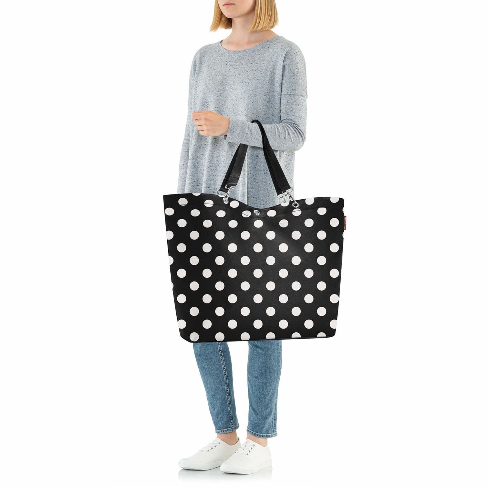reisenthel - shopper XL - dots white reisenthel - shopper XL - dots white
