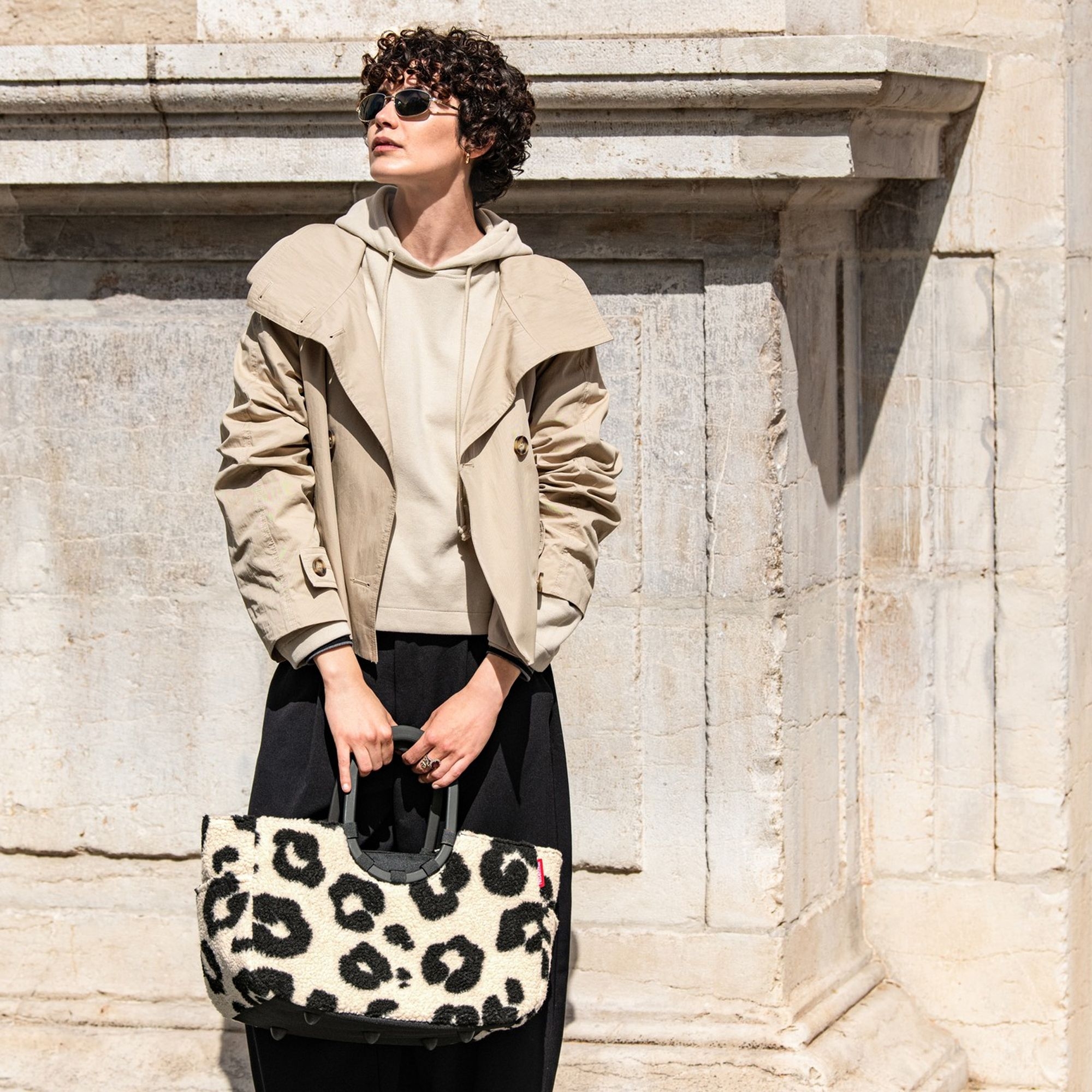 reisenthel - loopshopper M -  teddy leo cream