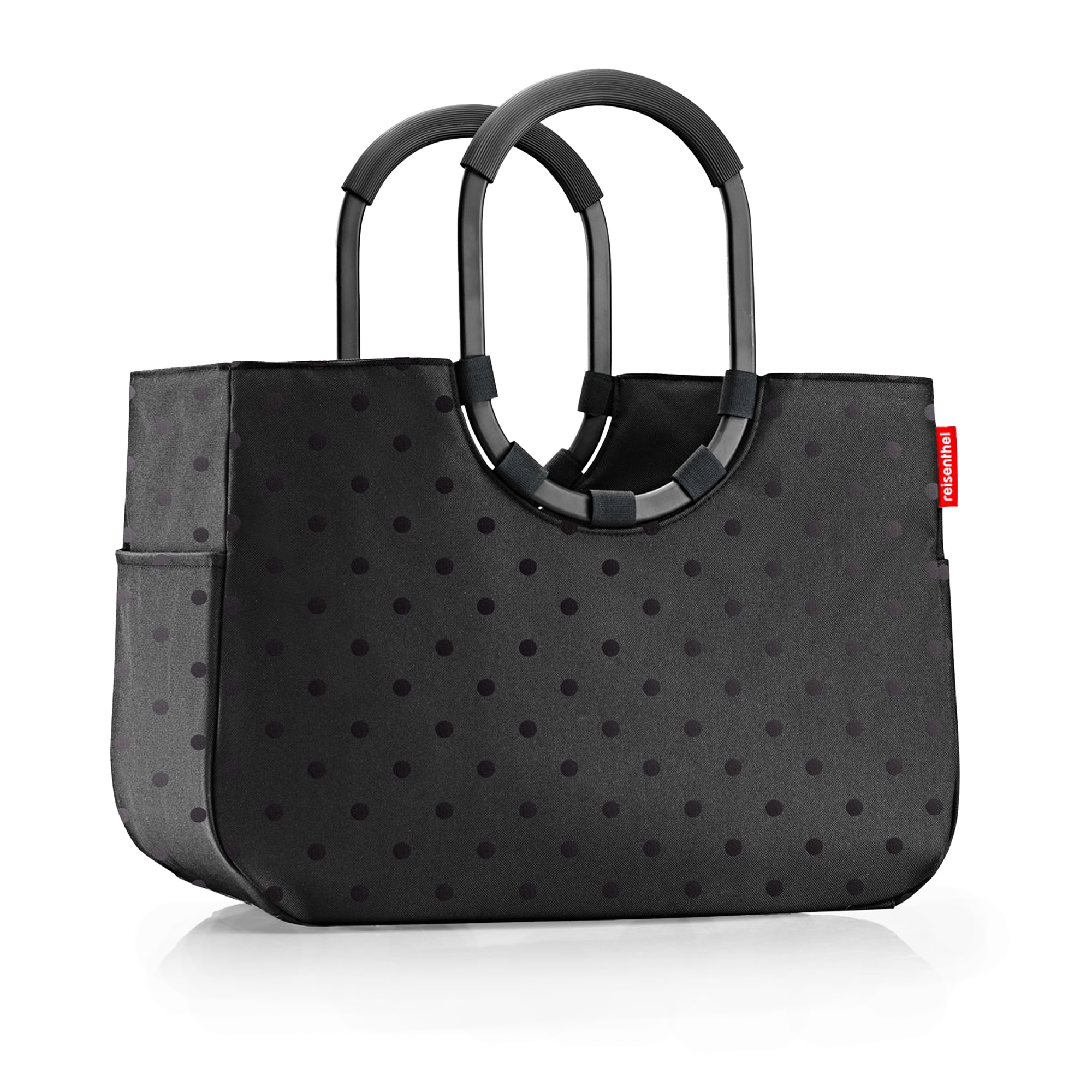 reisenthel - loopshopper L - frame glossy dots black reisenthel - loopshopper L - frame glossy dots black