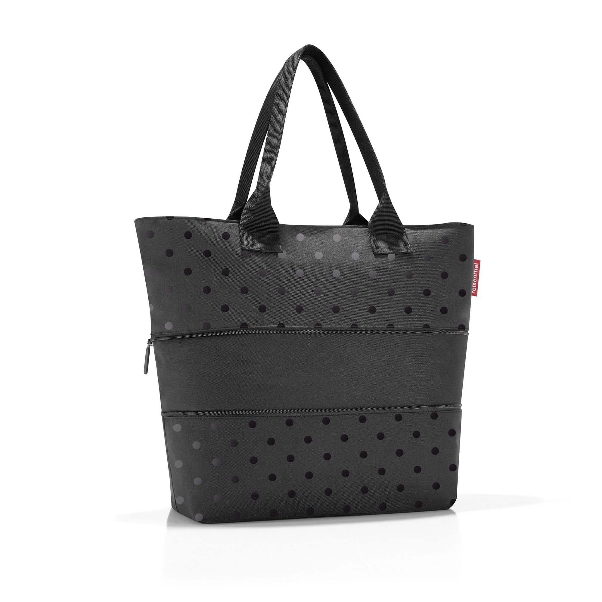 reisenthel - shopper e1 - glossy dots black reisenthel - shopper e1 - glossy dots black