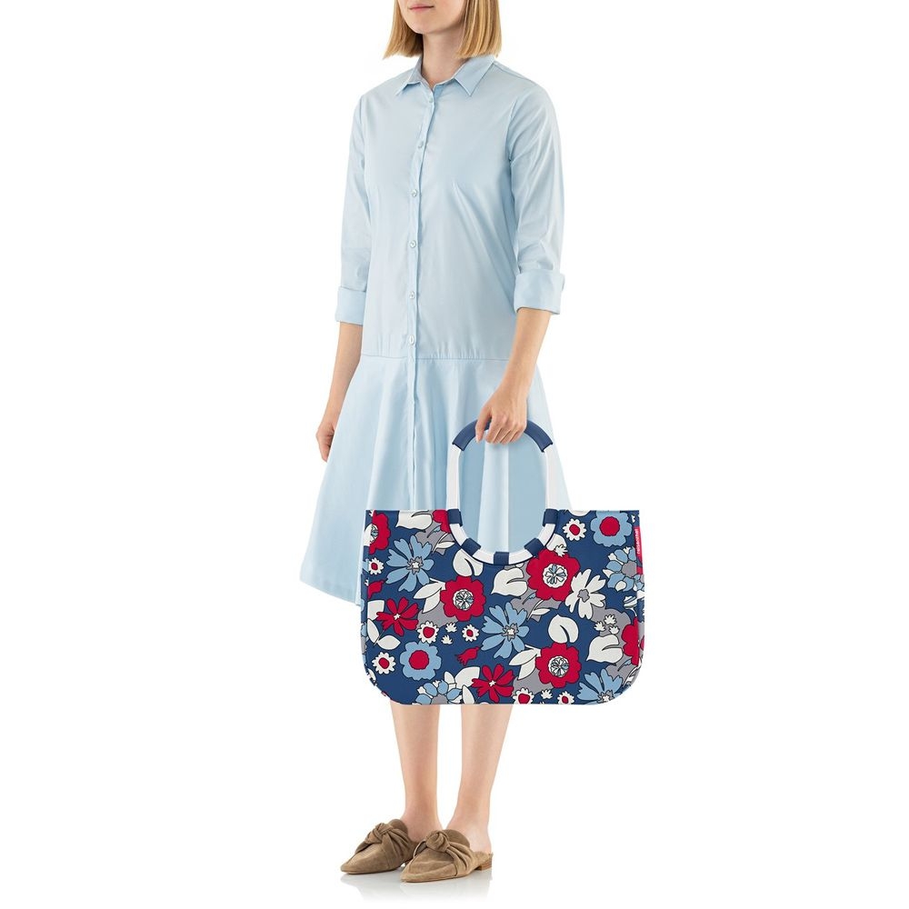 reisenthel - loopshopper L - frame florist indigo reisenthel - loopshopper L - frame florist indigo