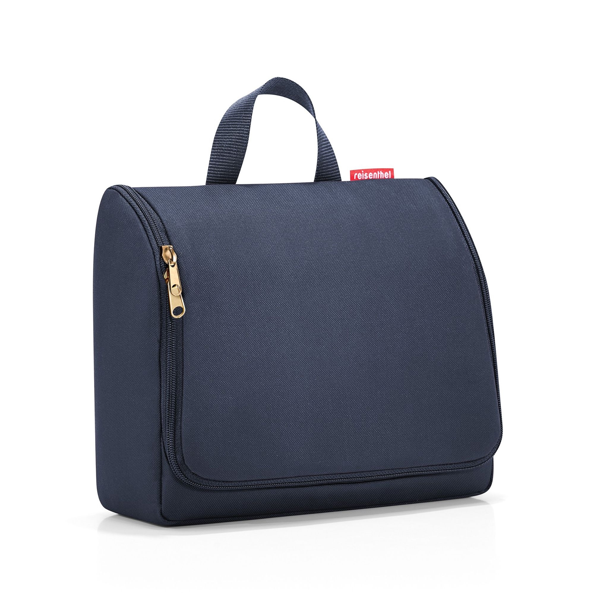 Dark blue Reisenthel wash bag with handle