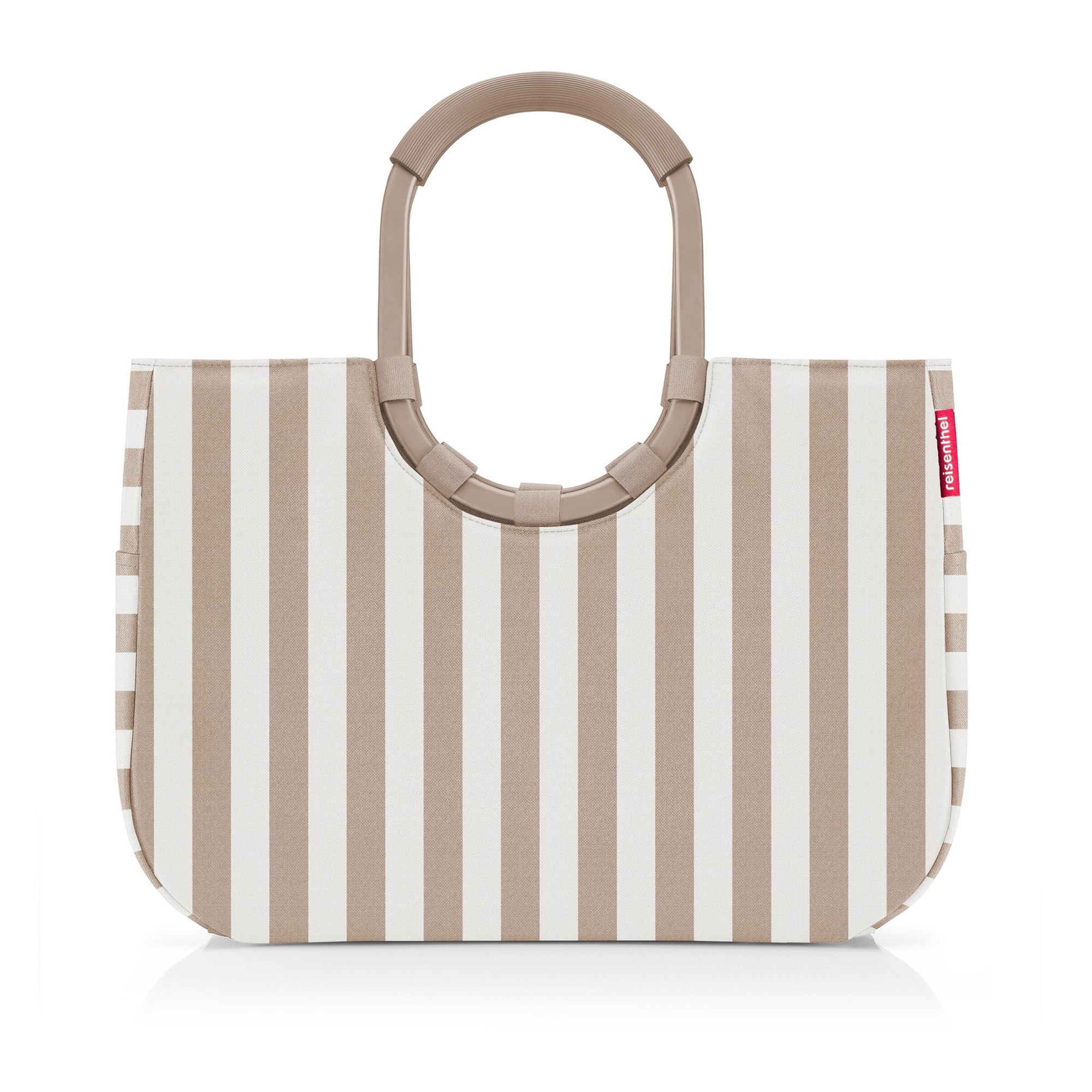 reisenthel - loopshopper L - summerstripes coffee