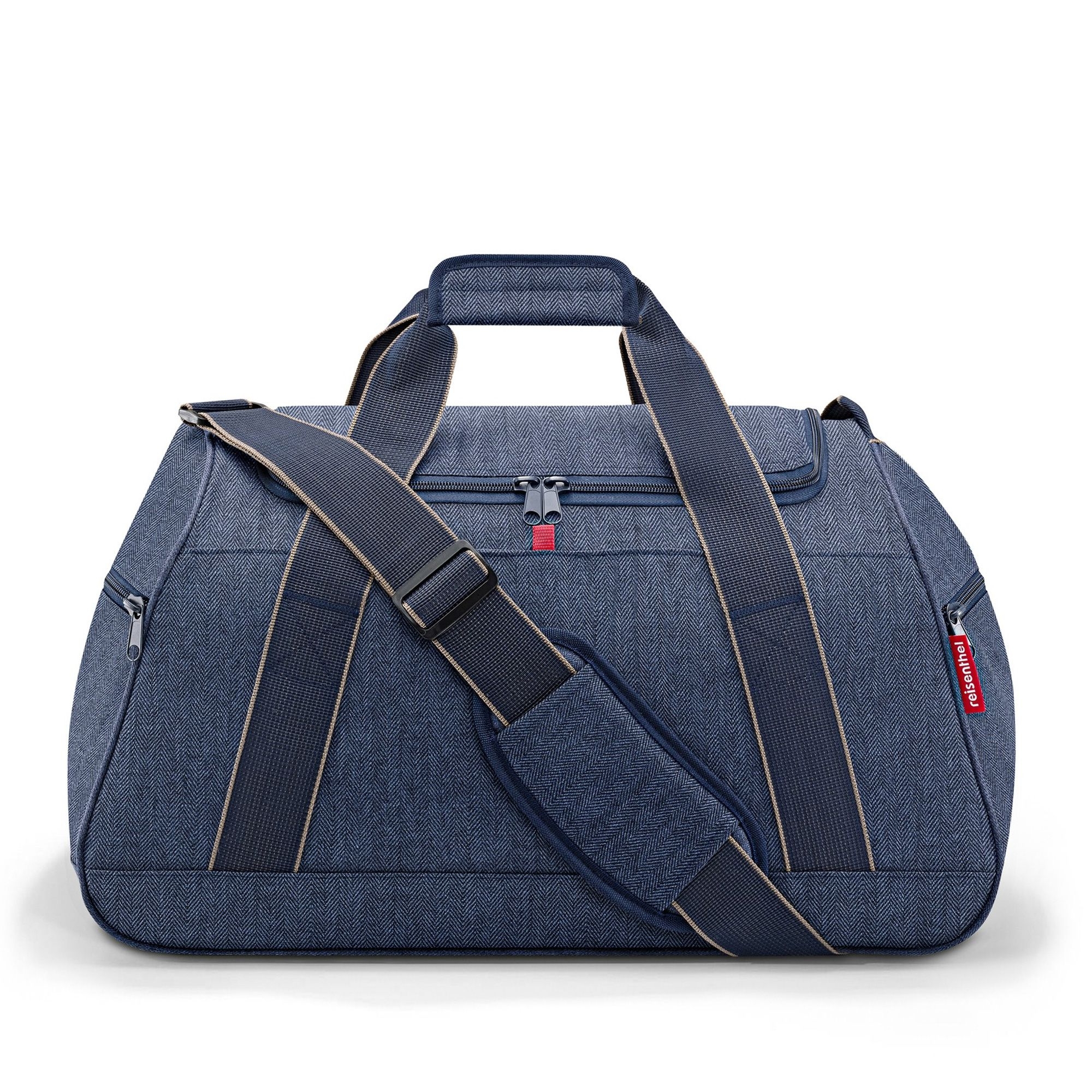 rreisenthel - activitybag - herringbone dark blue