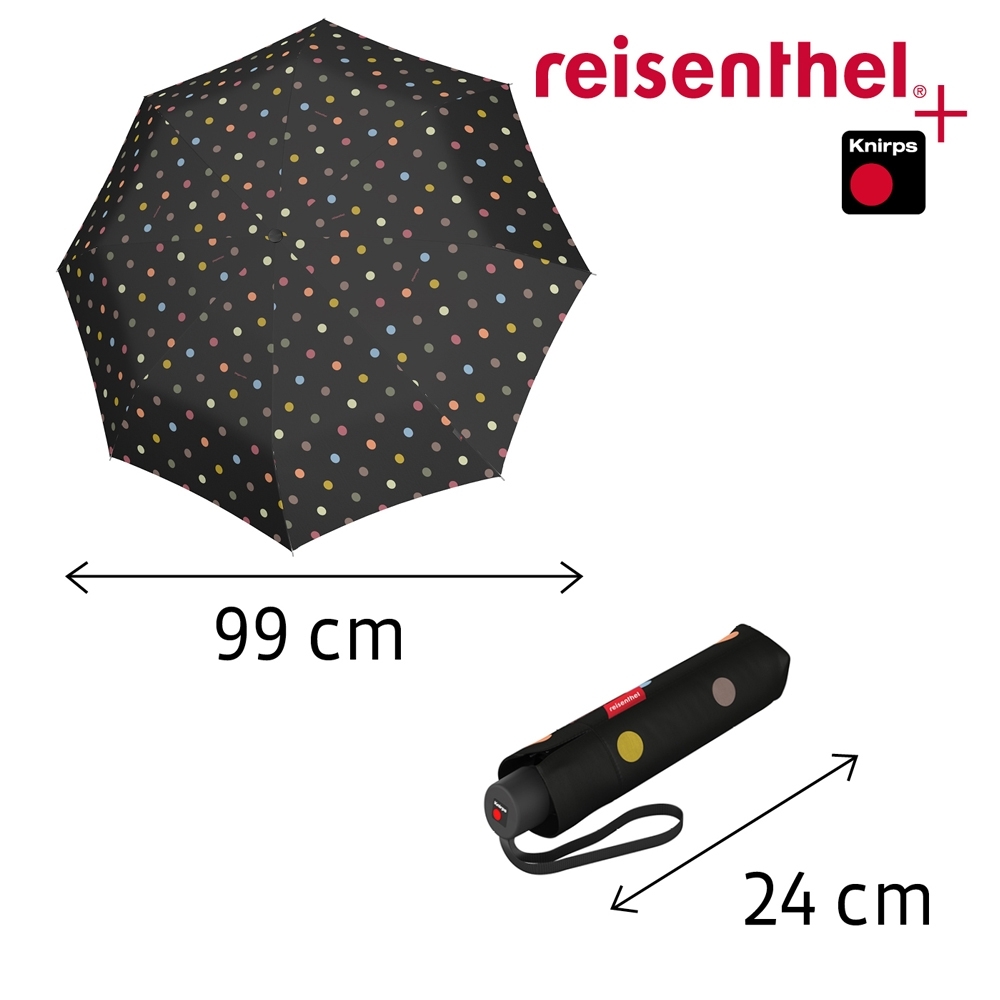 reisenthel - umbrella pocket classic - dots reisenthel - umbrella pocket classic - dots