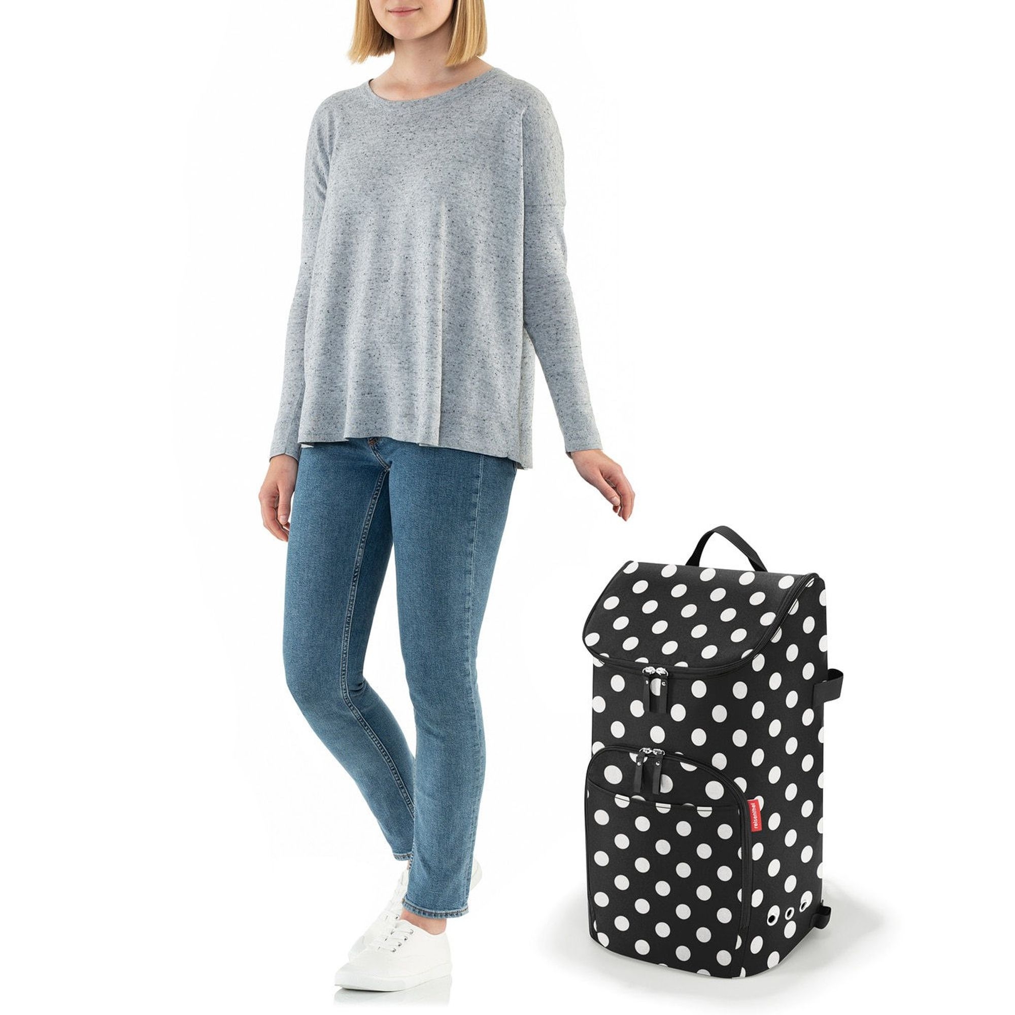 reisenthel - citycruiser bag - dots white reisenthel - citycruiser bag - dots white