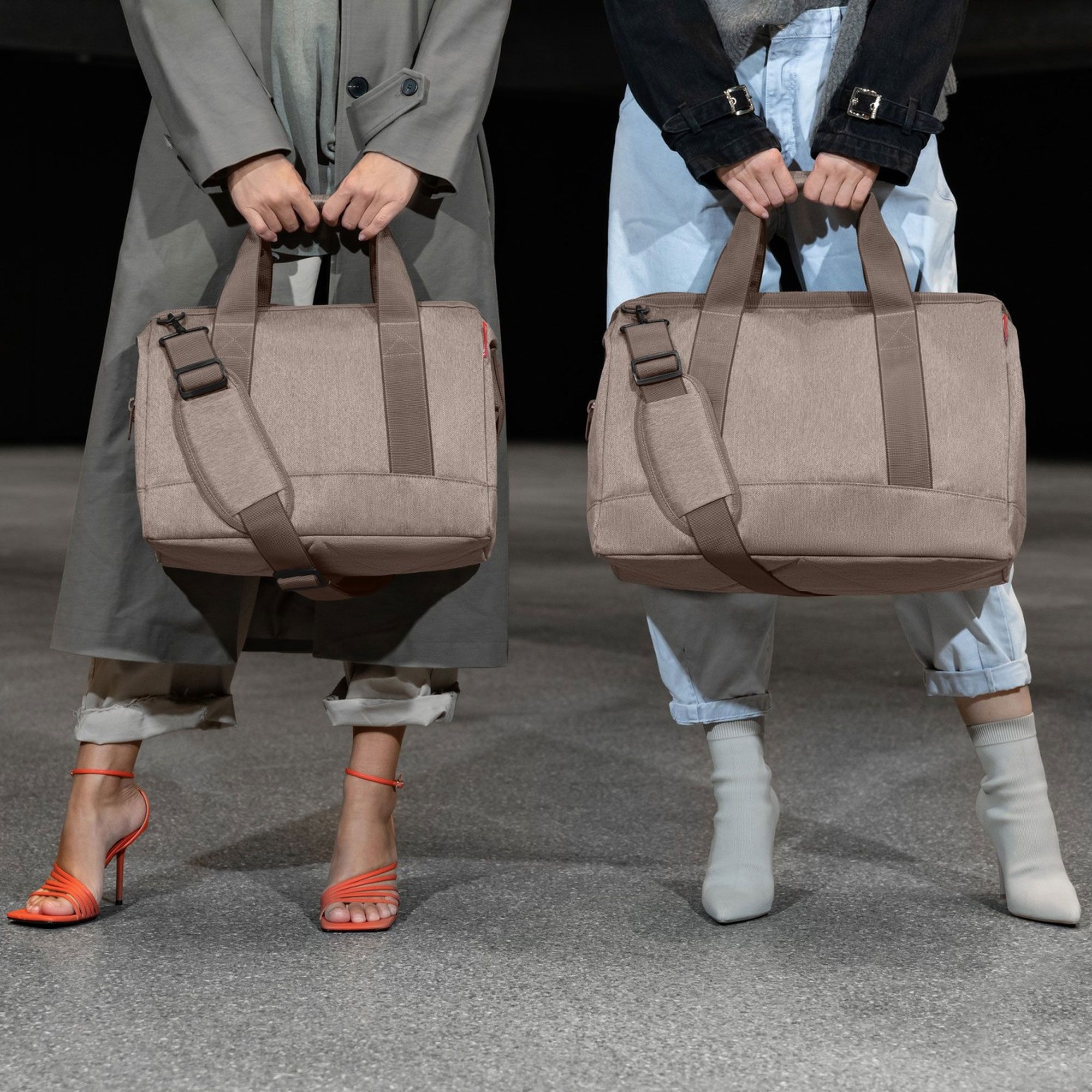 reisenthel - allrounder M - herringbone mokka