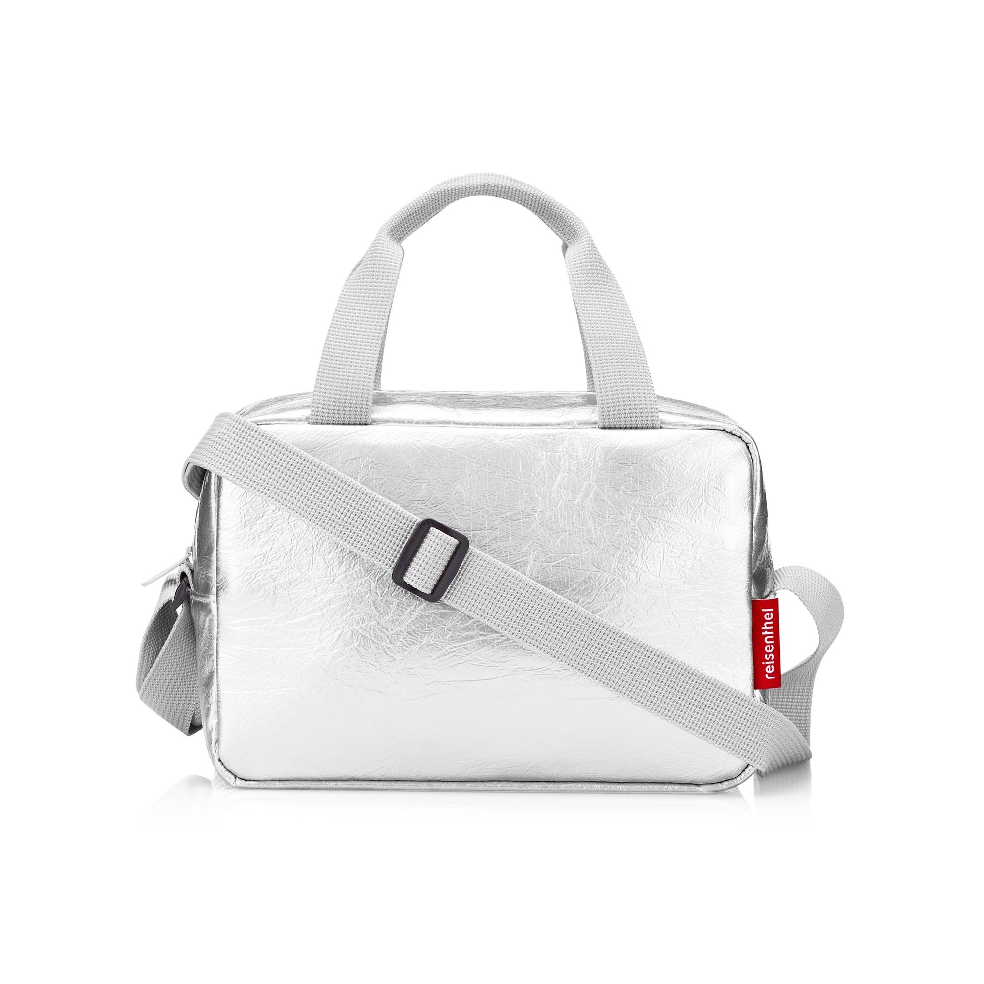 reisenthel - coolerbag to-go - silver crackle