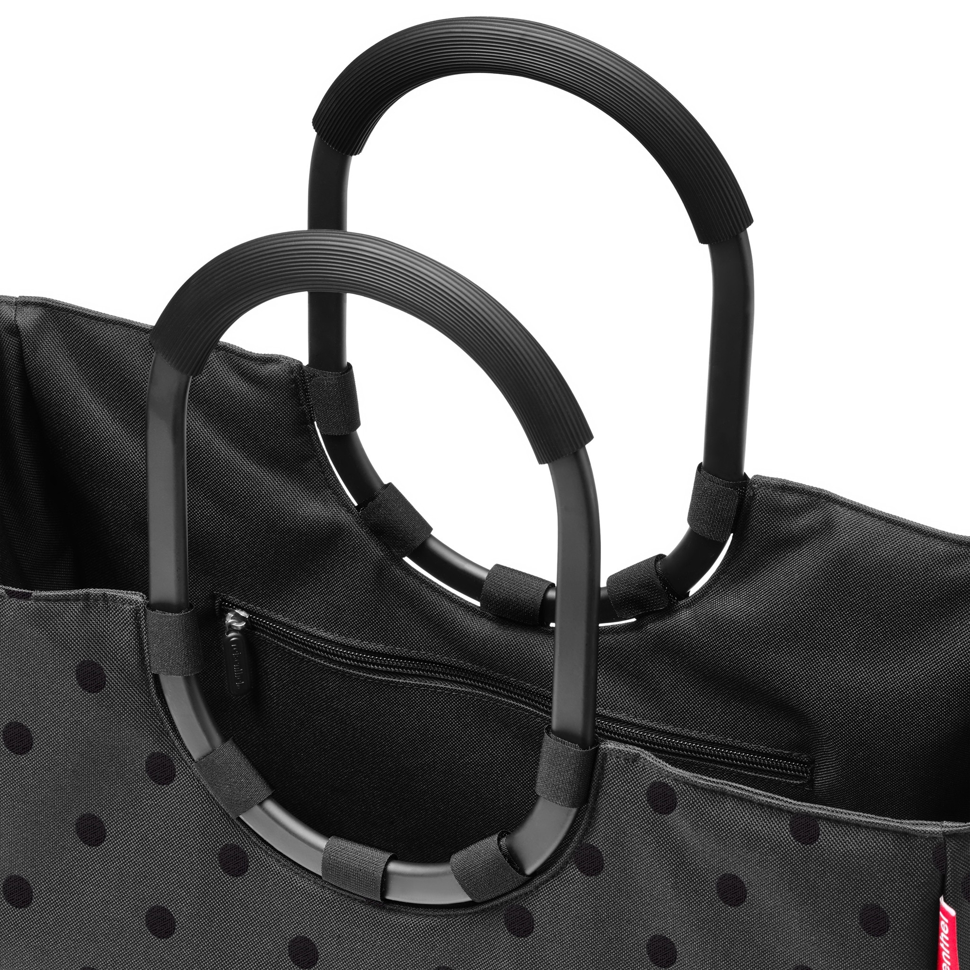 reisenthel - loopshopper L - frame glossy dots black reisenthel - loopshopper L - frame glossy dots black