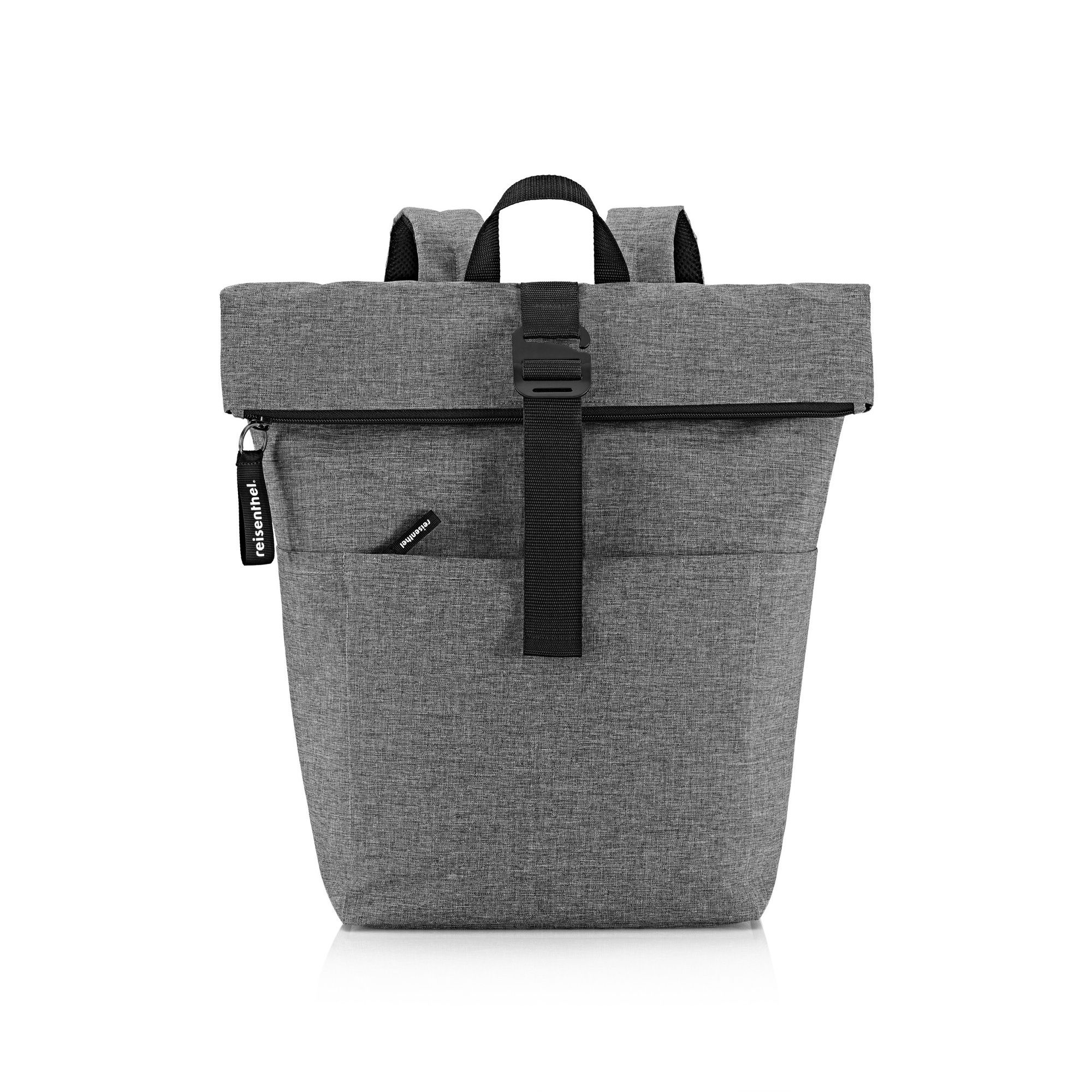 reisenthel - rolltop backpack -  twist silver