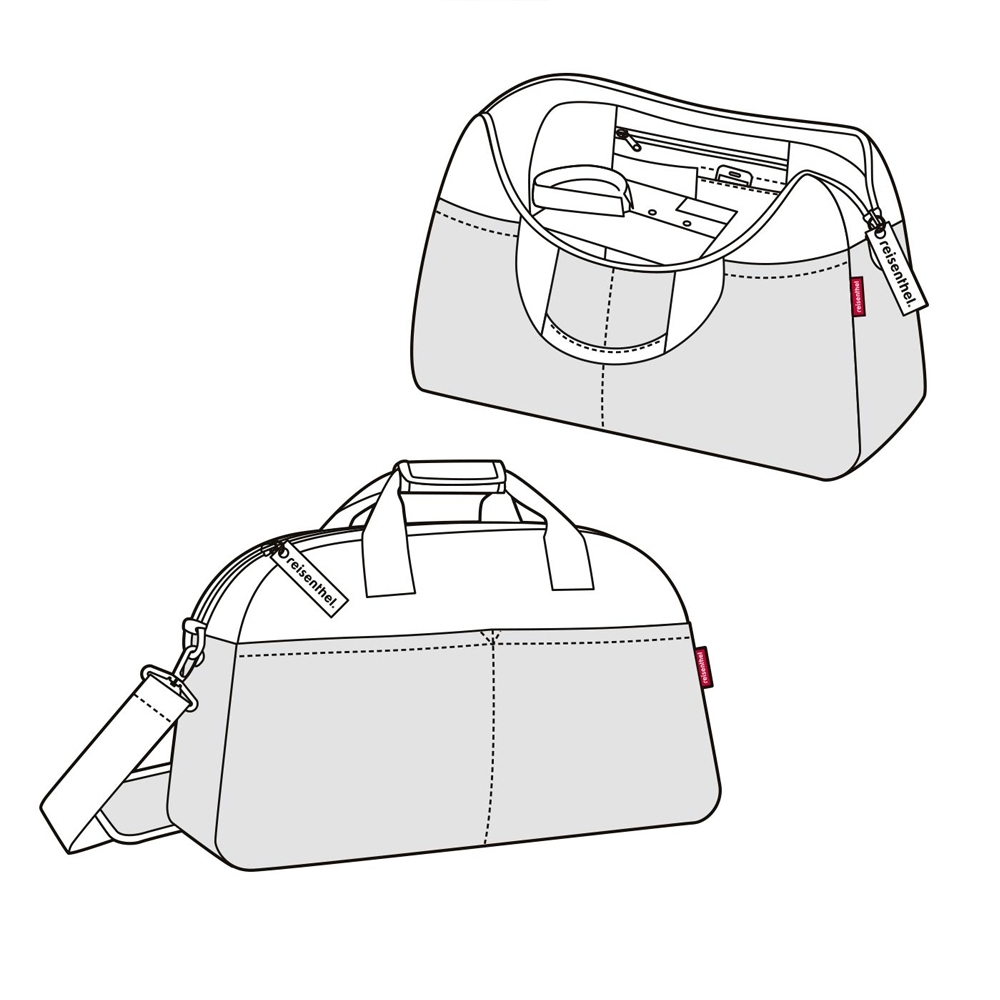 reisenthel - overnighter - twist blue reisenthel - overnighter - twist blue