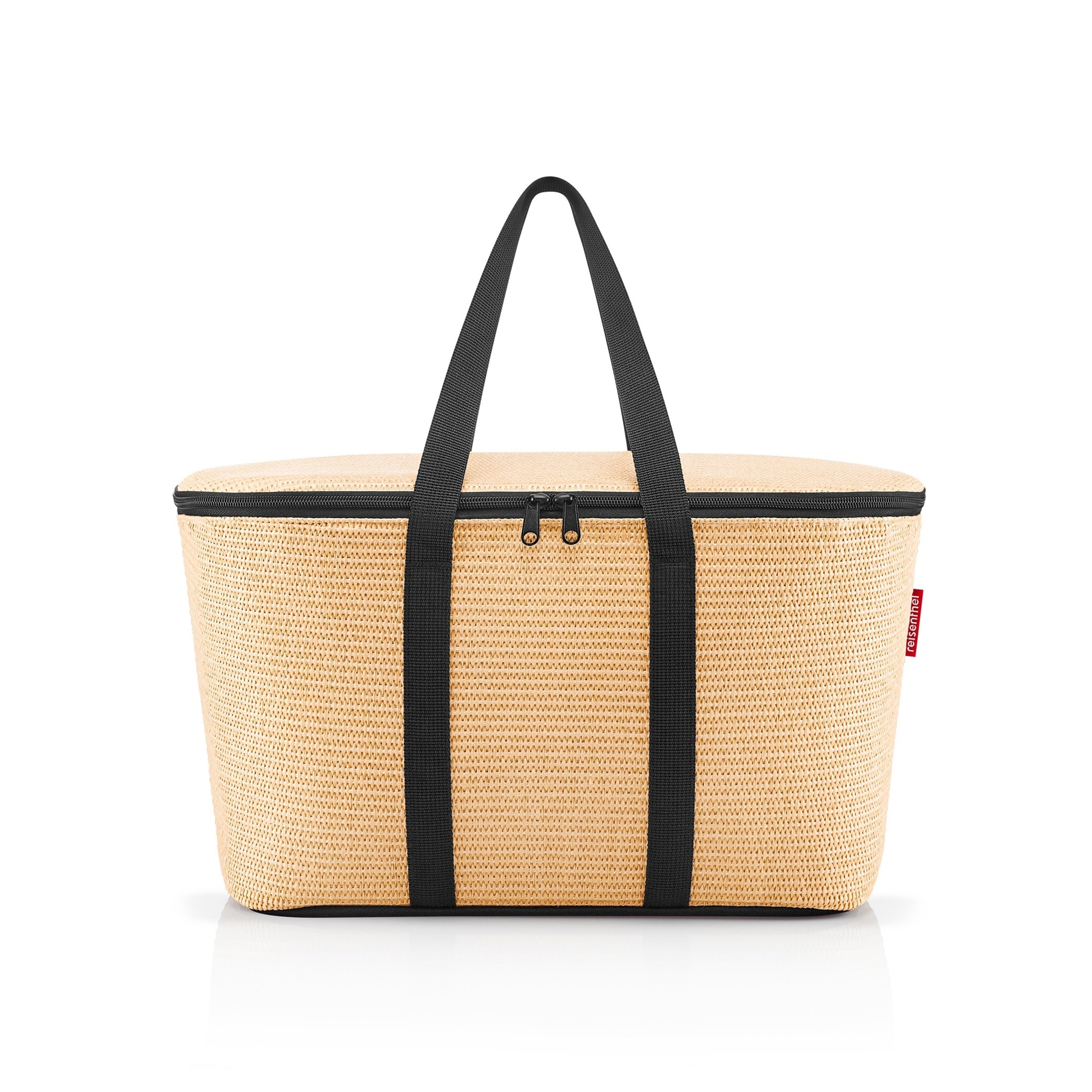 reisenthel - coolerbag - raffia black