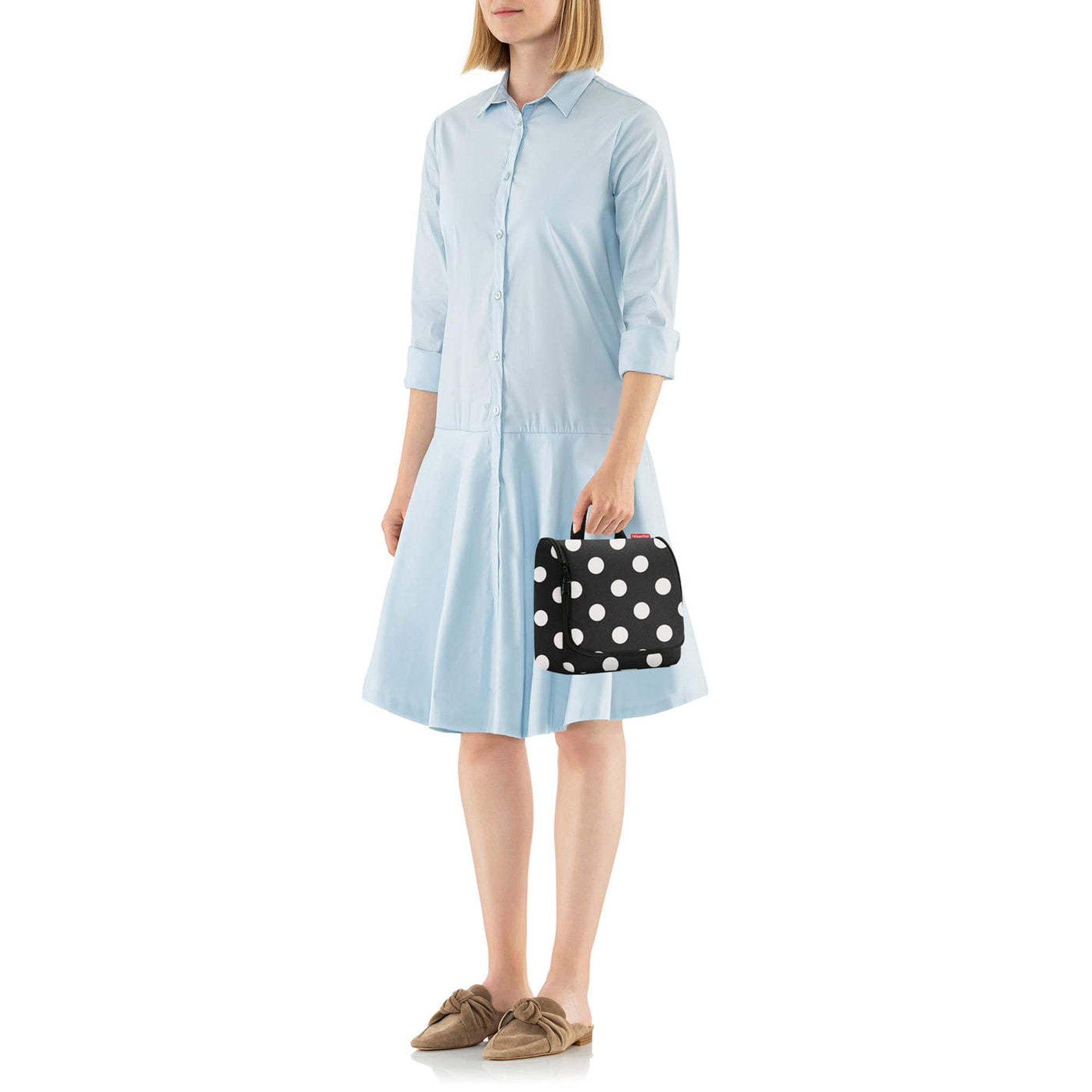 reisenthel - toiletbag XL - dots white reisenthel - toiletbag XL - dots white