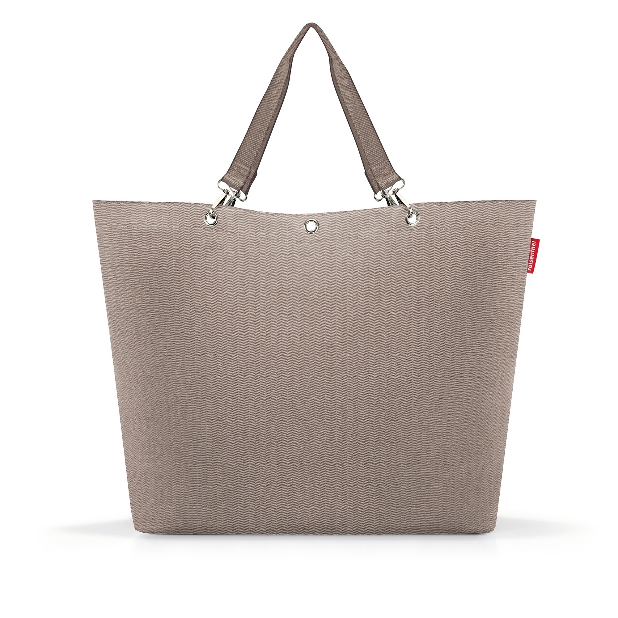 reisenthel - shopper XL - herringbone mokka