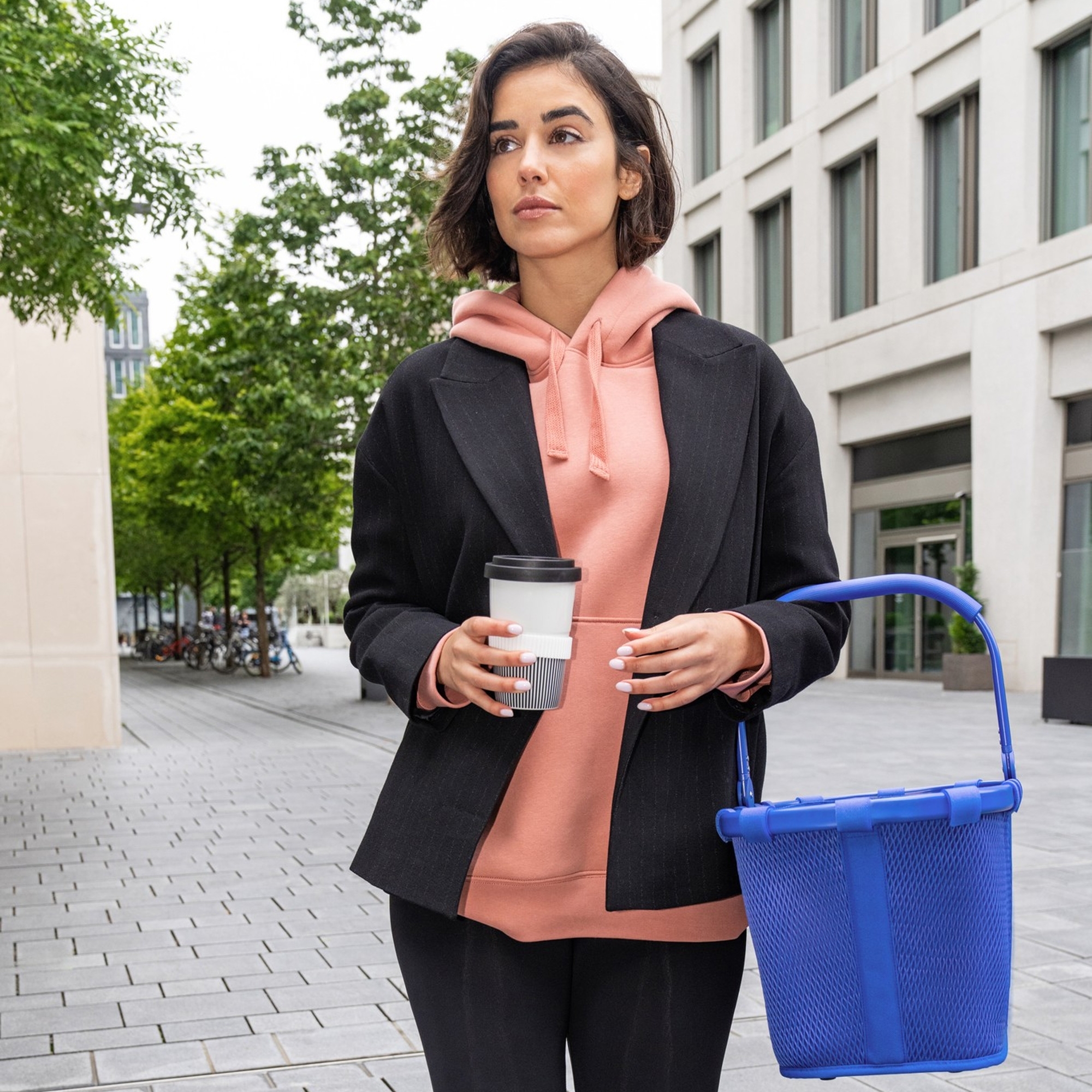 reisenthel - carrybag - frame mesh royal blue