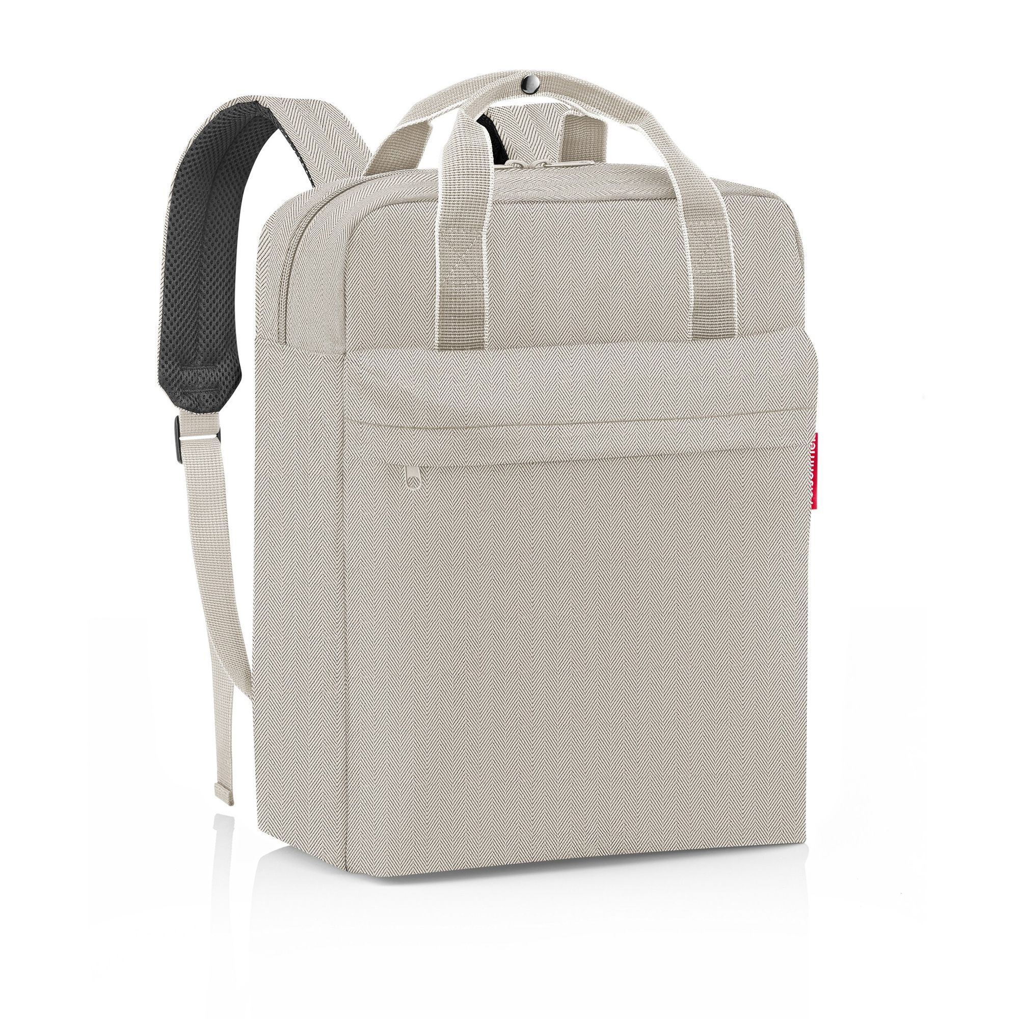 reisenthel - allday backpack m - herringbone sand reisenthel - allday backpack m - herringbone sand
