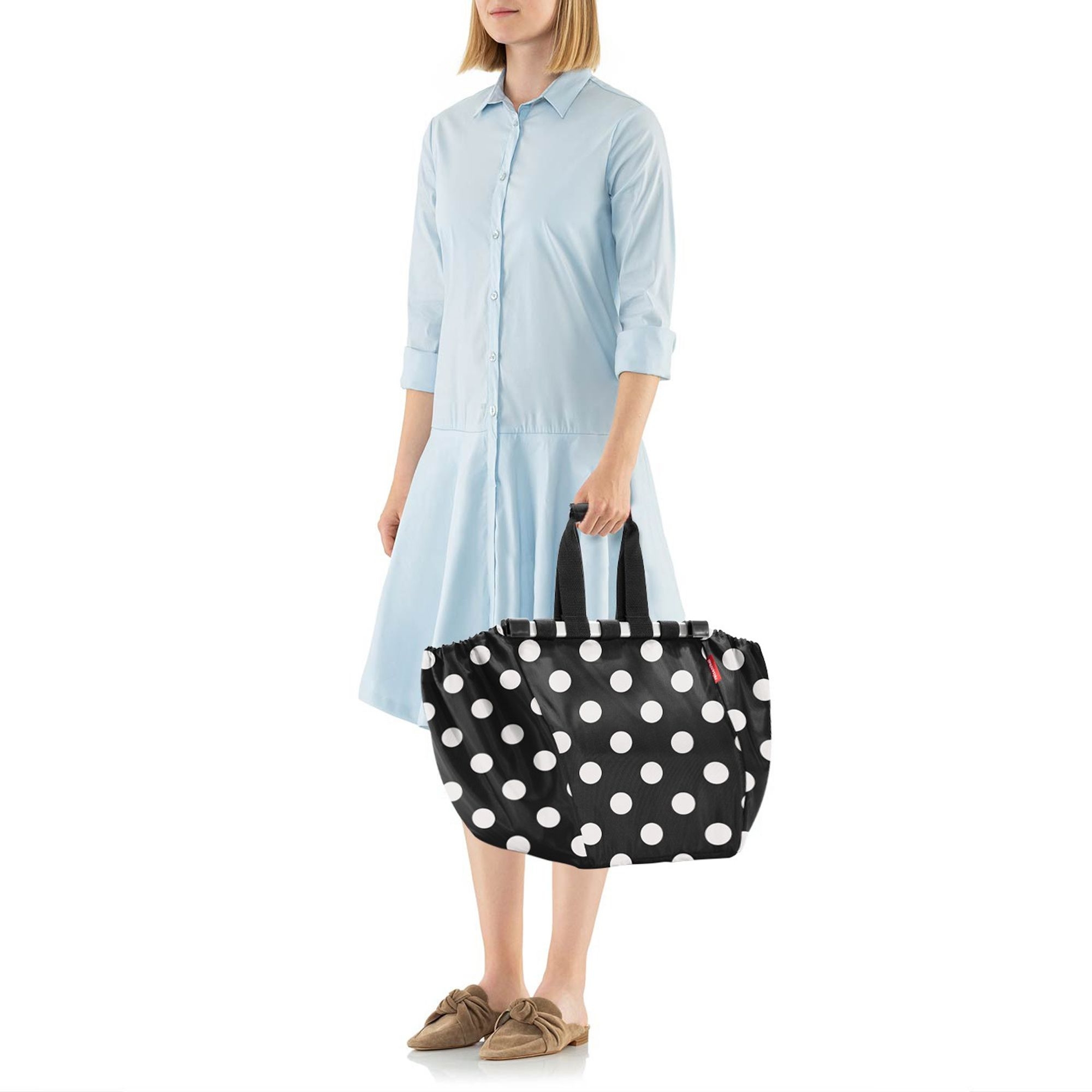 reisenthel - easyshoppingbag - dots white