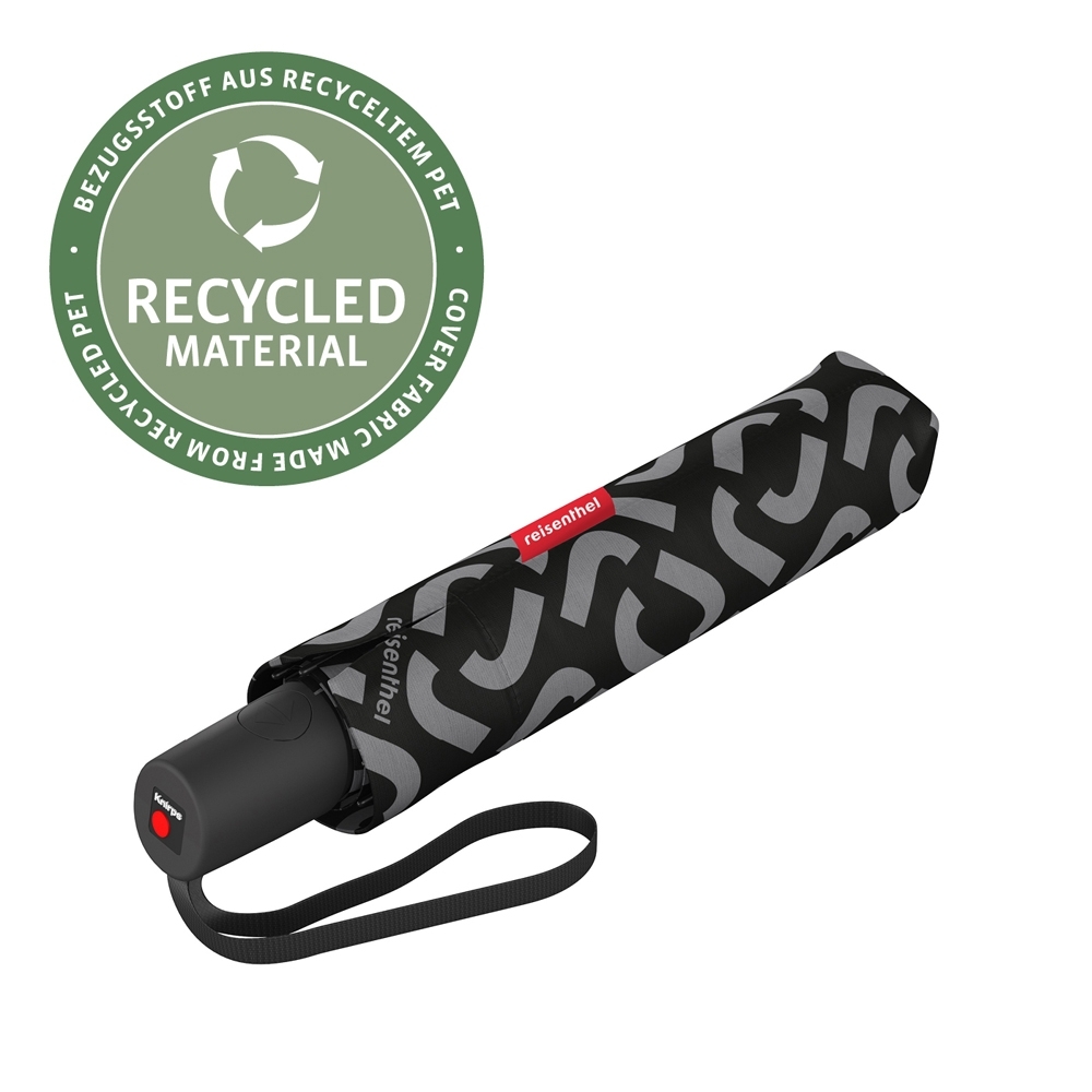 reisenthel - umbrella pocket duomatic - signature black reisenthel - umbrella pocket duomatic - signature black