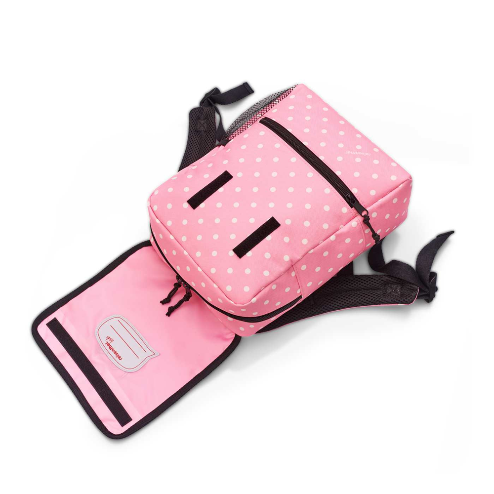 REISENTHEL Neceser para colgar toiletbag - infantil kids Panda dots pink  REISENTHEL