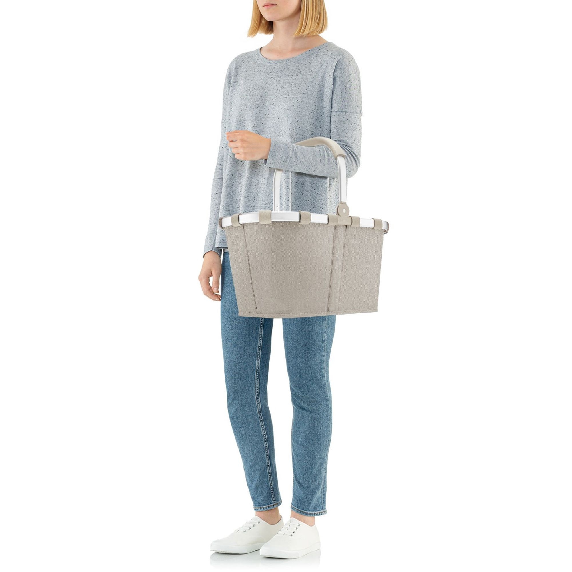 reisenthel - carrybag - herringbone sand reisenthel - carrybag - herringbone sand