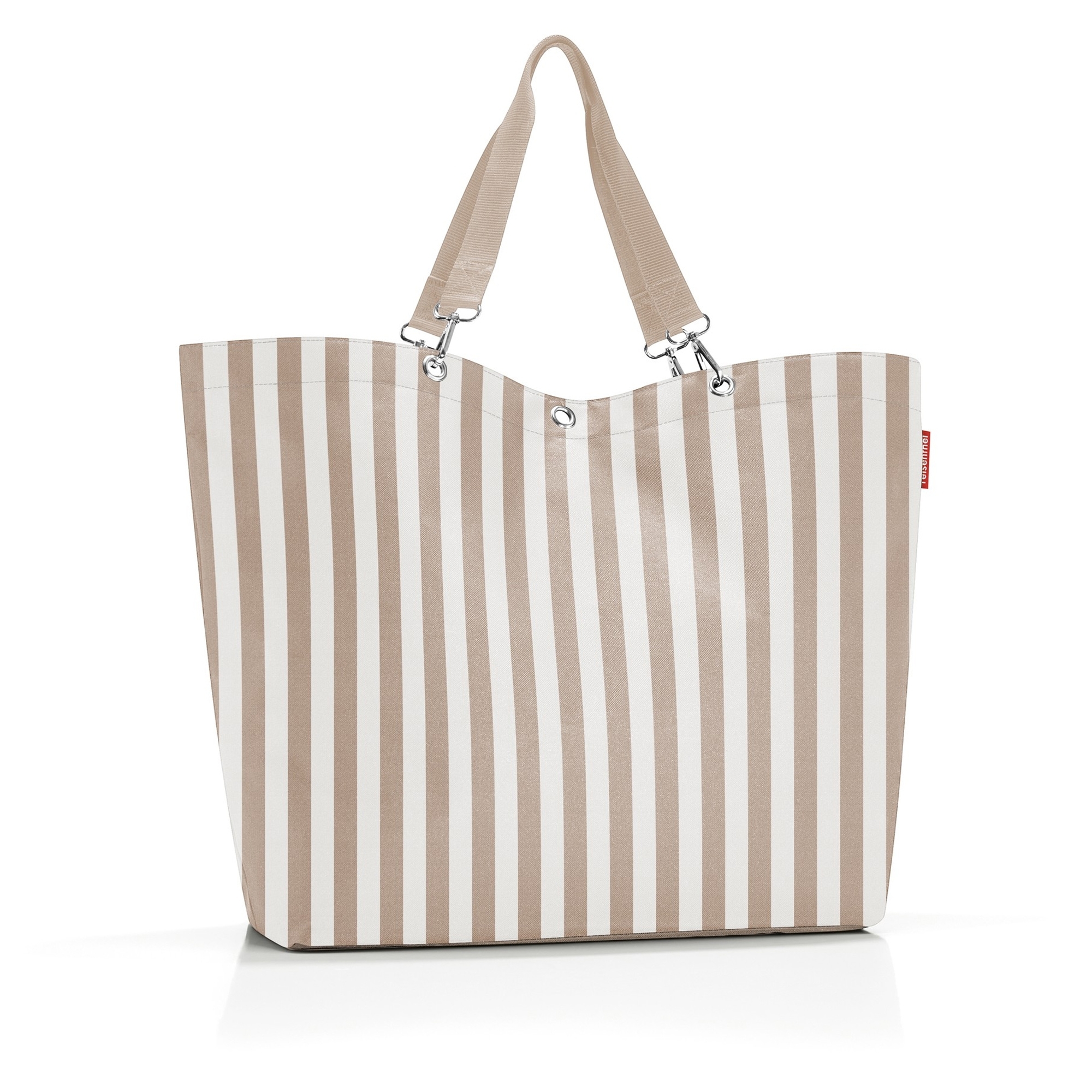 reisenthel - shopper XL - summerstripes coffee