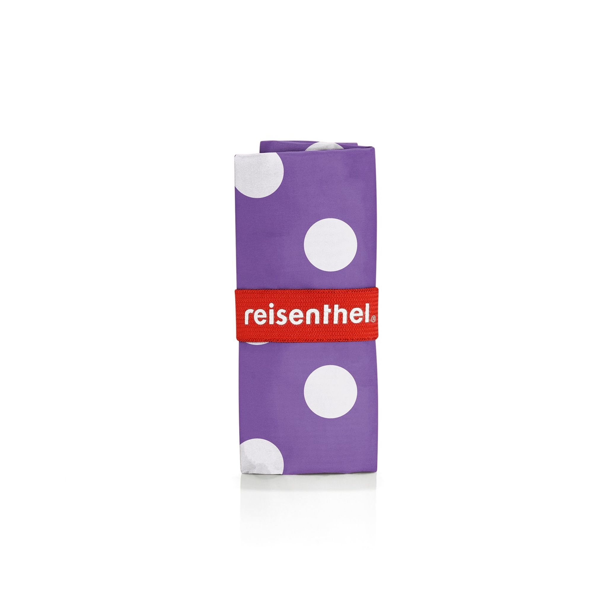 reisenthel - mini maxi shopper -  dots white purple reisenthel - mini maxi shopper -  dots white purple