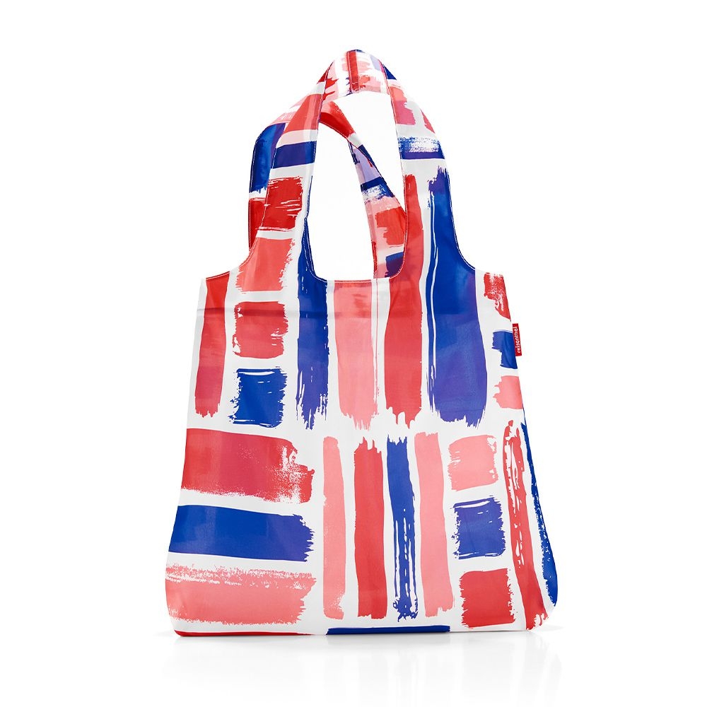 reisenthel - mini maxi shopper - collection #14 - brush red/blue