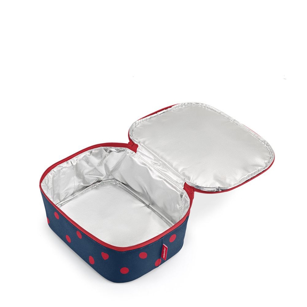 reisenthel - coolerbag M pocket - mixed dots red reisenthel - coolerbag M pocket - mixed dots red