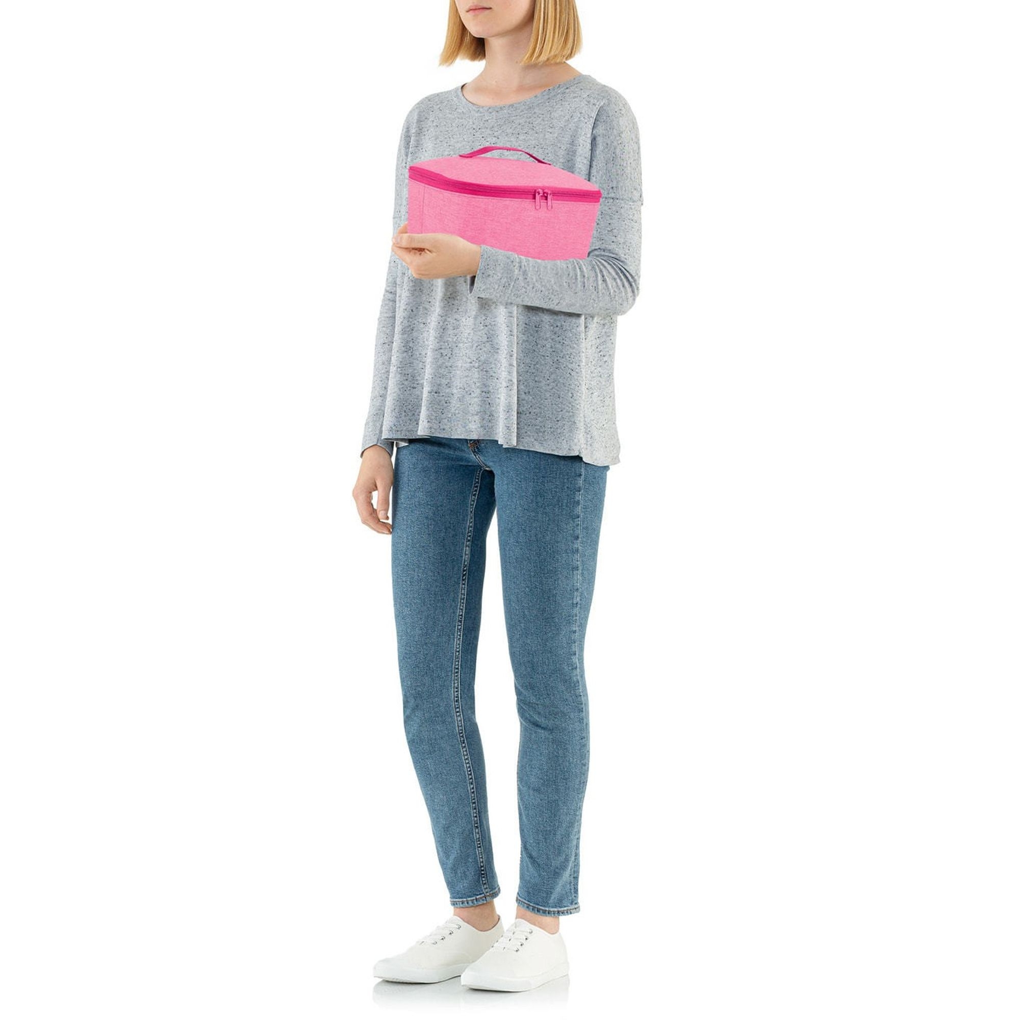 reisenthel - coolerbag M pocket - twist pink reisenthel - coolerbag M pocket - twist pink