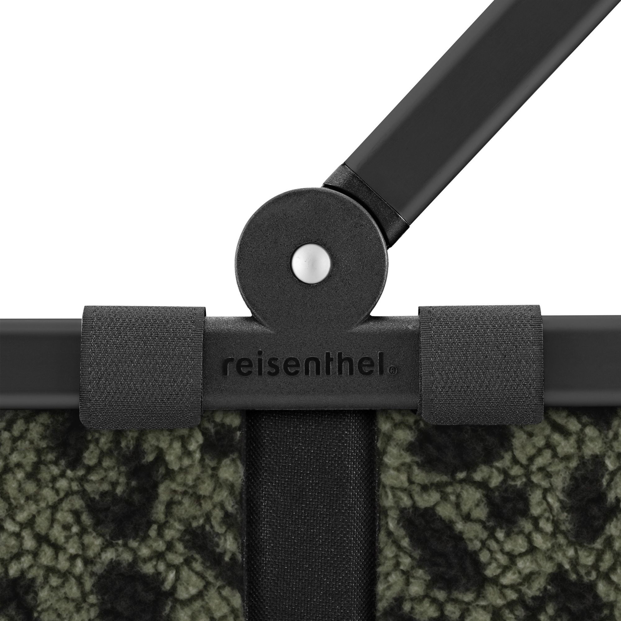 Reisenthel bag handle with clasp detail