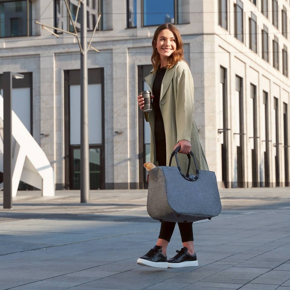 reisenthel - loopshopper L -  twist silver reisenthel - loopshopper L -  twist silver