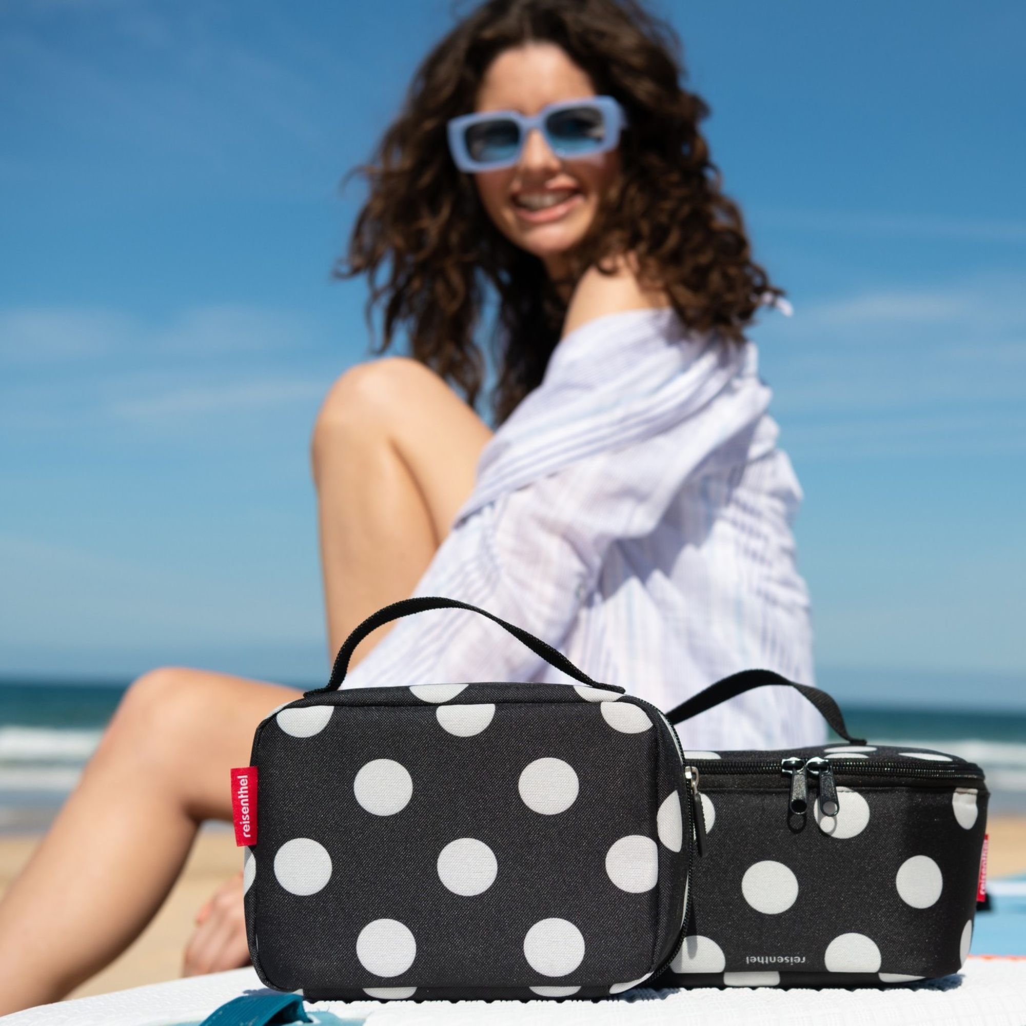 reisenthel - thermocase - dots white reisenthel - thermocase - dots white