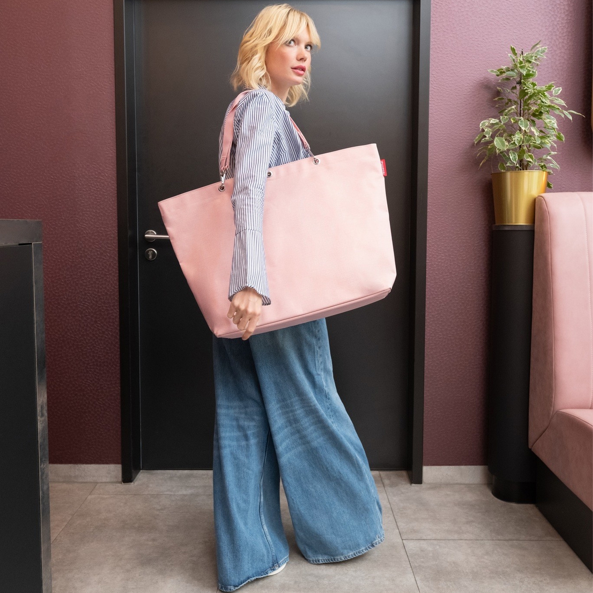 reisenthel - shopper XL - twist blush