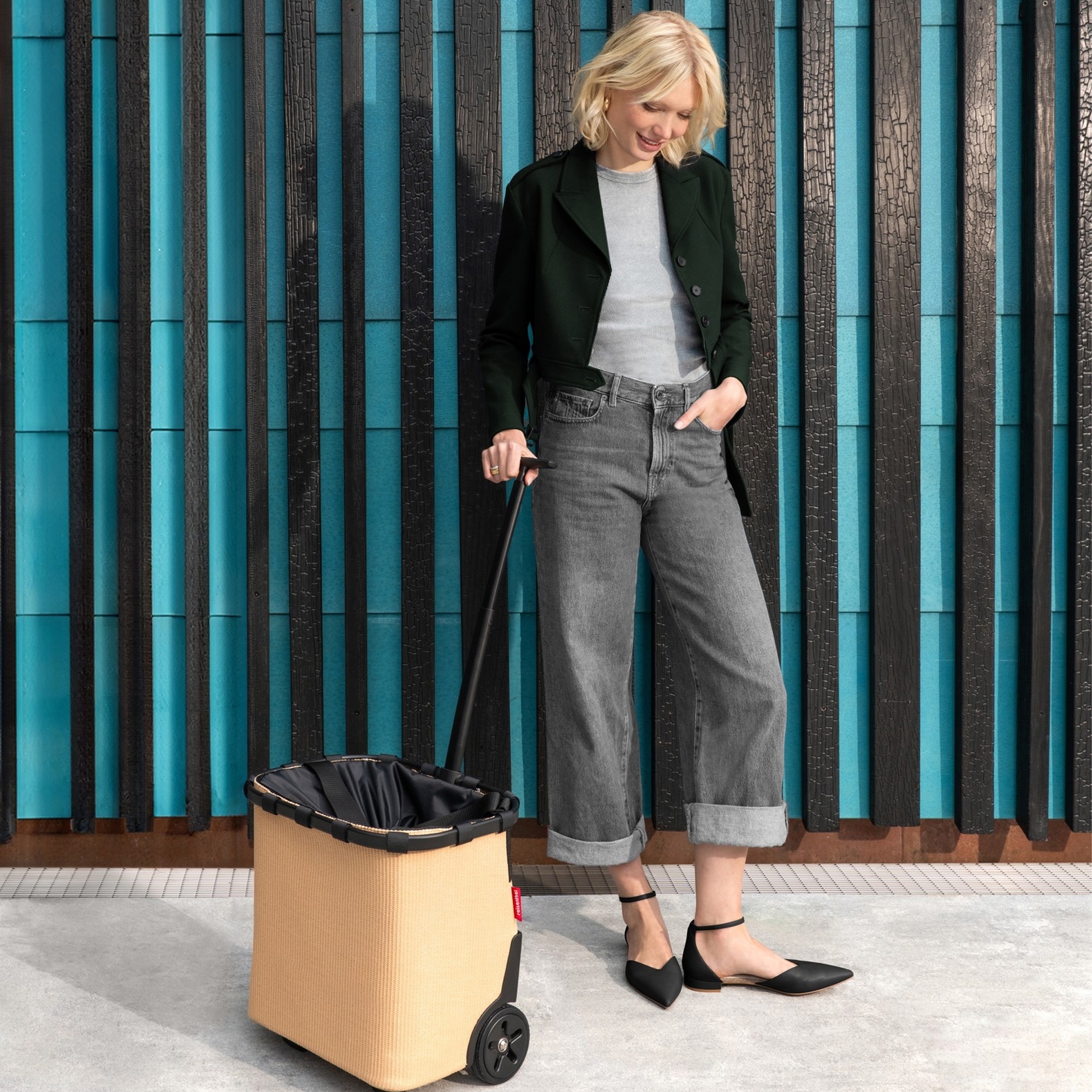reisenthel - carrycruiser - frame raffia black