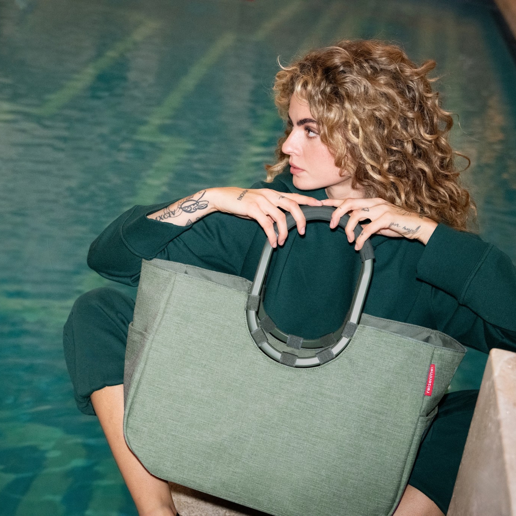 reisenthel - loopshopper L - frame twist sage reisenthel - loopshopper L - frame twist sage