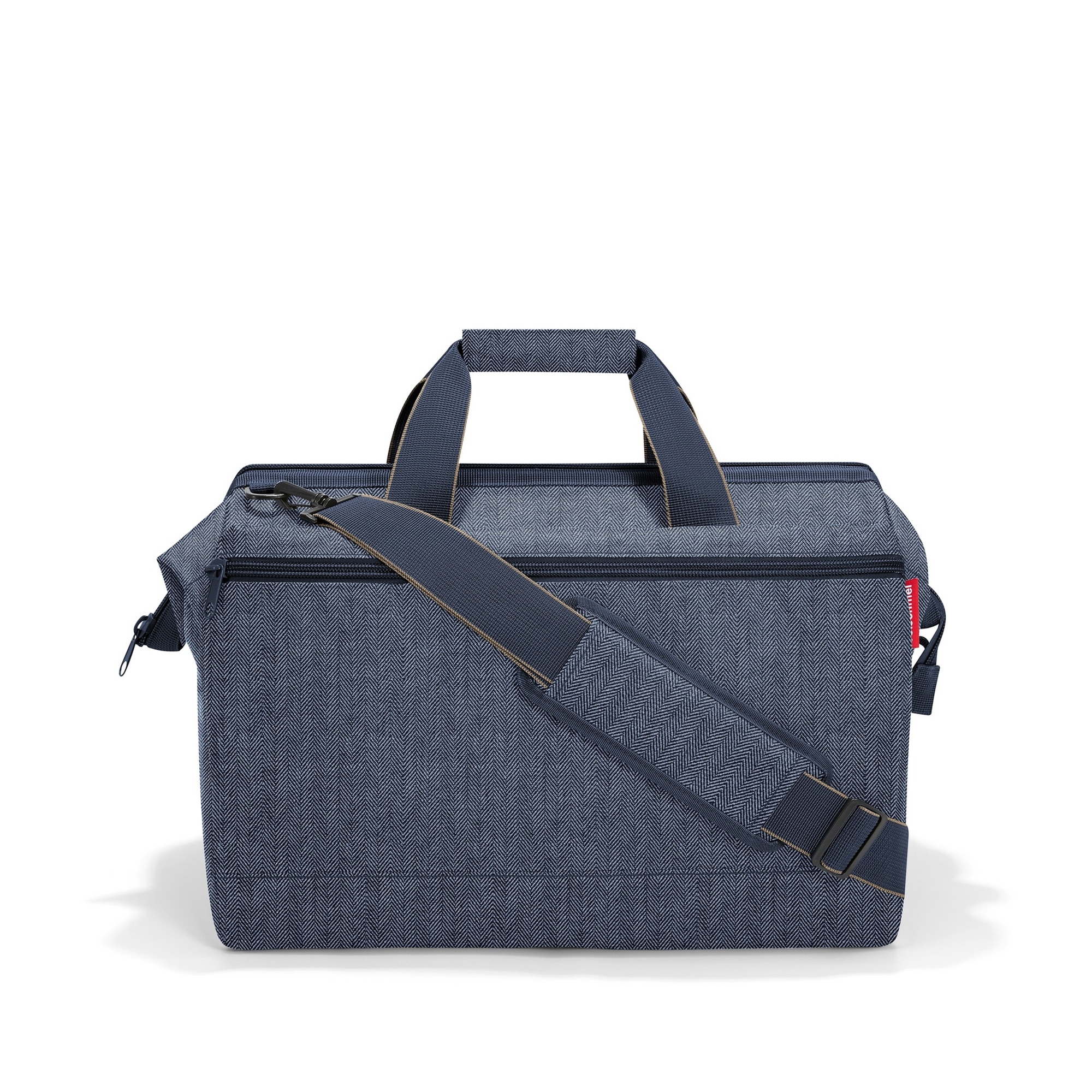 reisenthel - allrounder L pocket - herringbone dark blue reisenthel - allrounder L pocket - herringbone dark blue