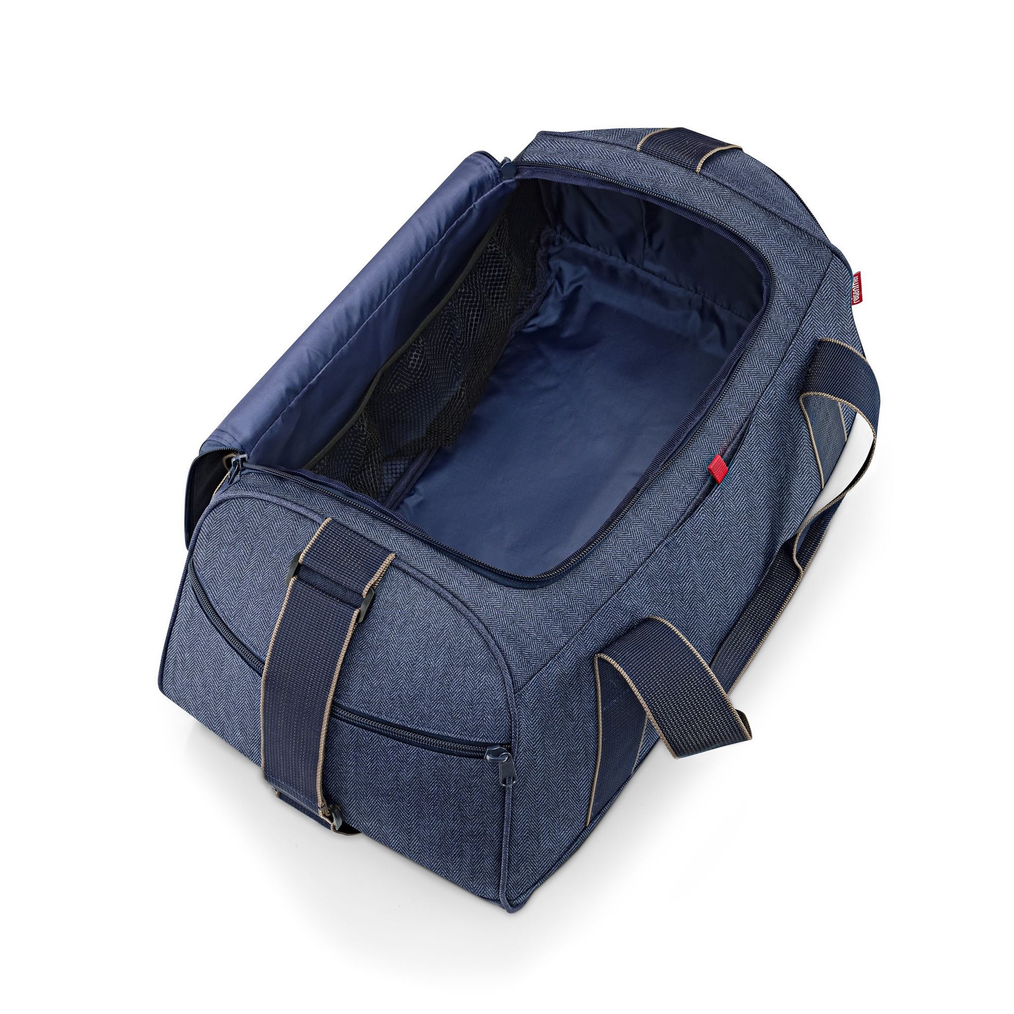 rreisenthel - activitybag - herringbone dark blue