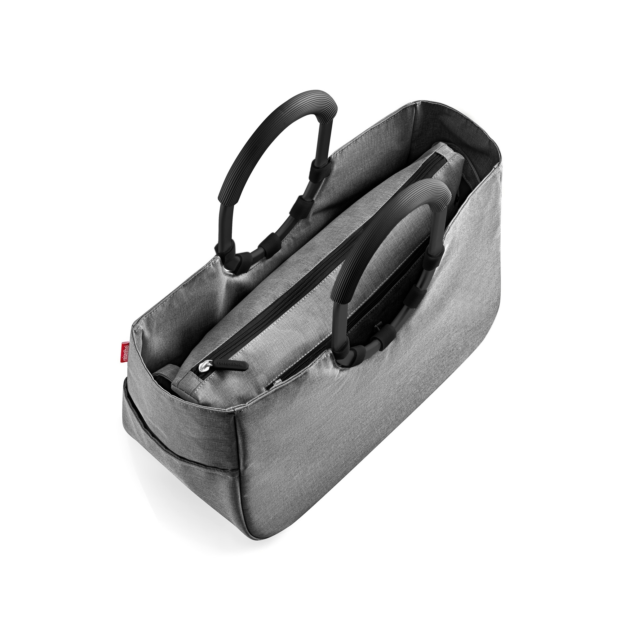 reisenthel - loopshopper M - frame twist silver reisenthel - loopshopper M - frame twist silver