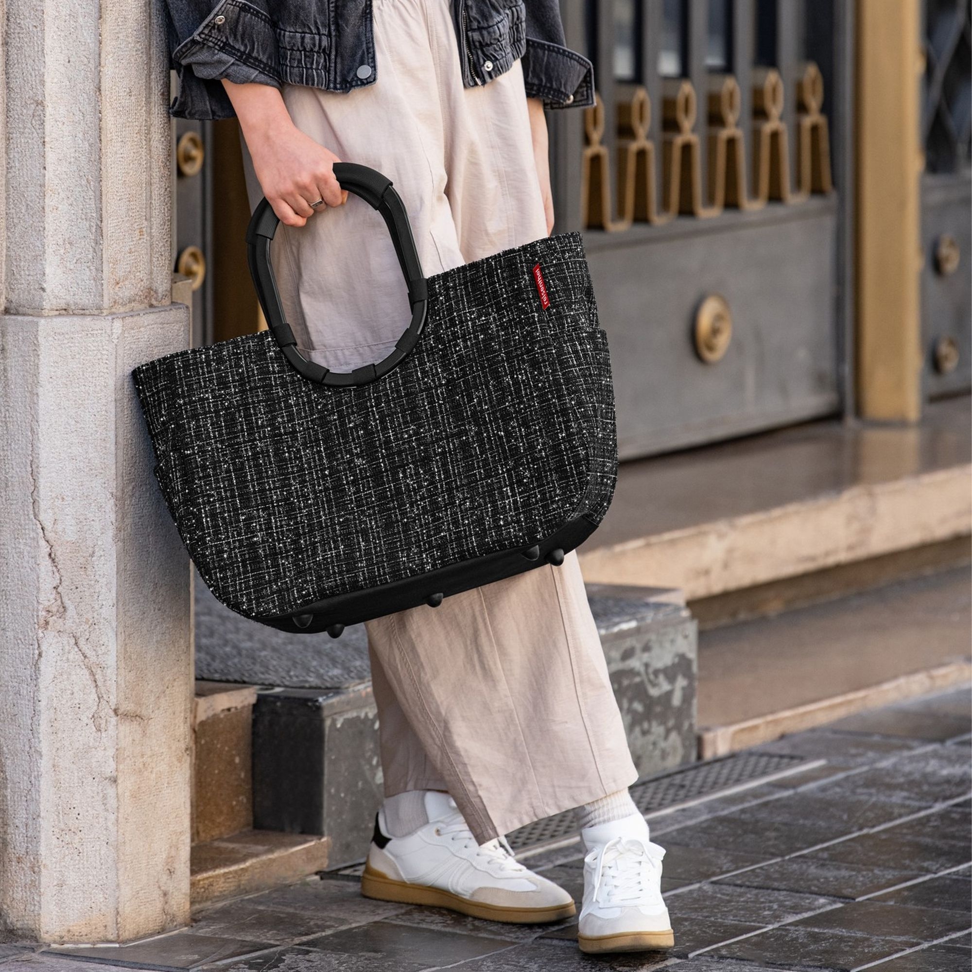 reisenthel - loopshopper L - bouclé black