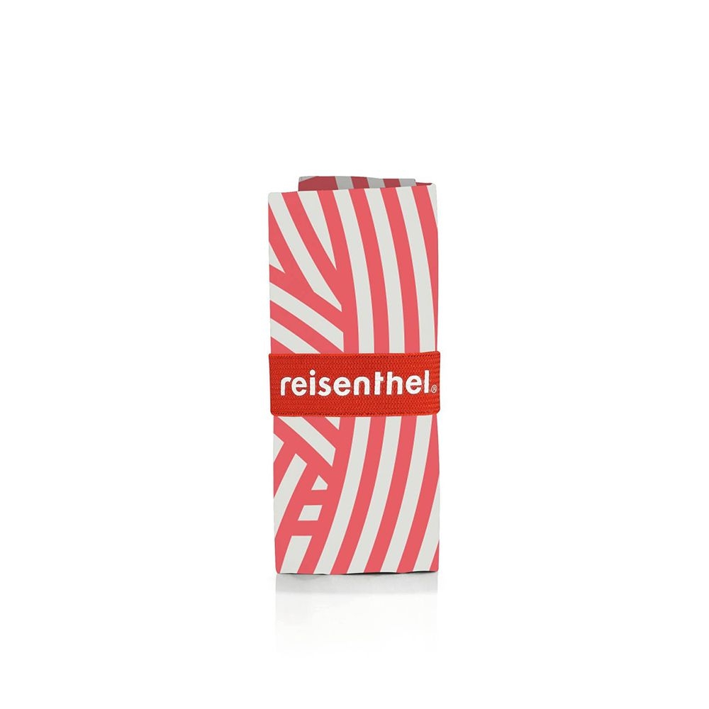 reisenthel - mini maxi shopper - zebra pink / white reisenthel - mini maxi shopper - zebra pink / white
