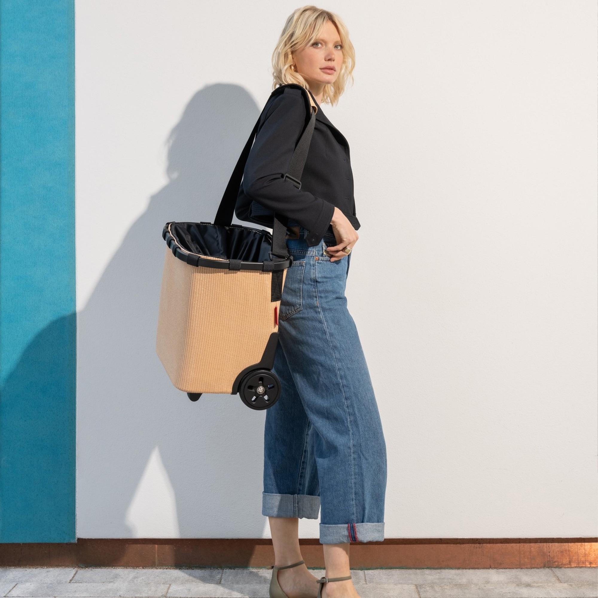 reisenthel - carrycruiser - frame raffia black