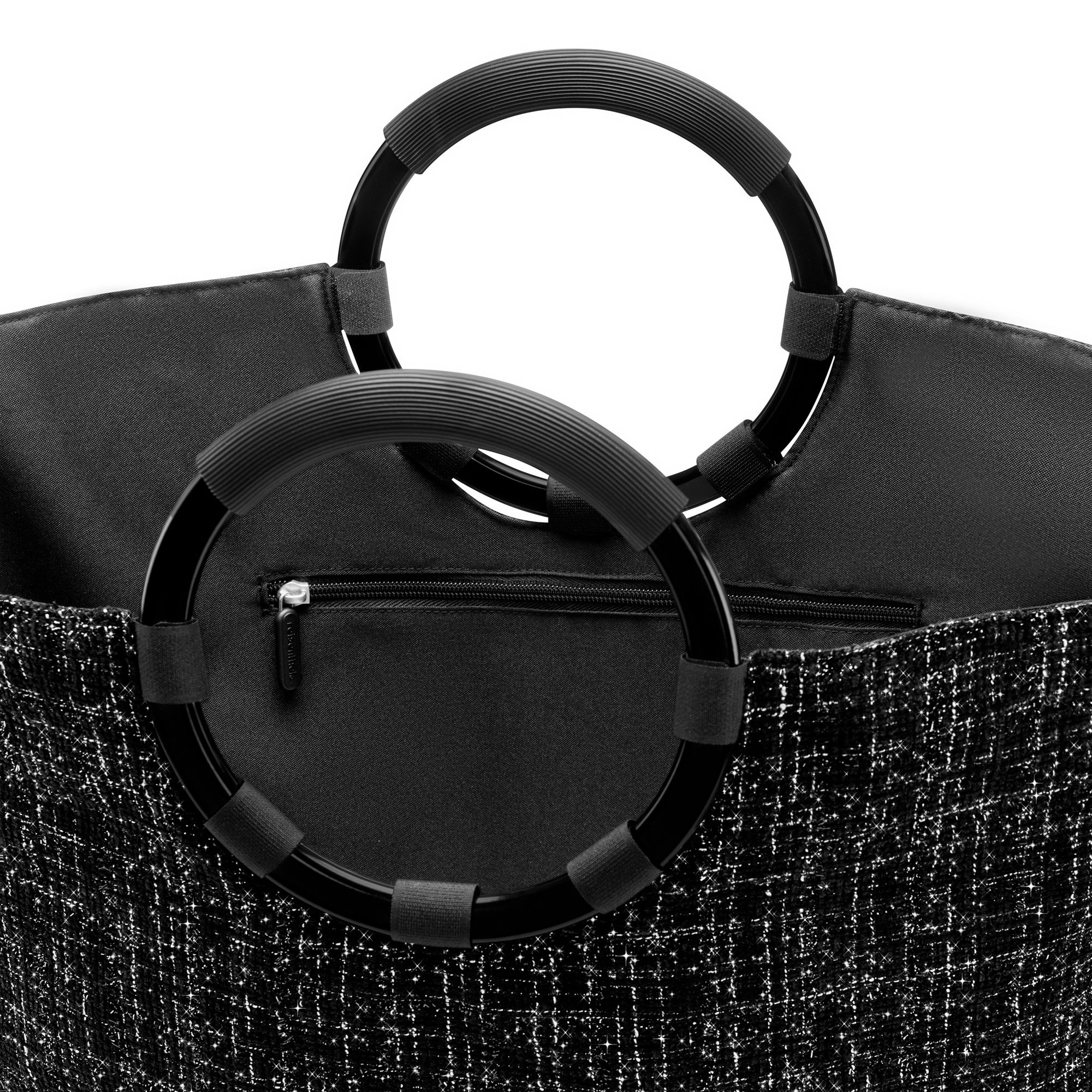 reisenthel - loopbag hobo - bouclé black